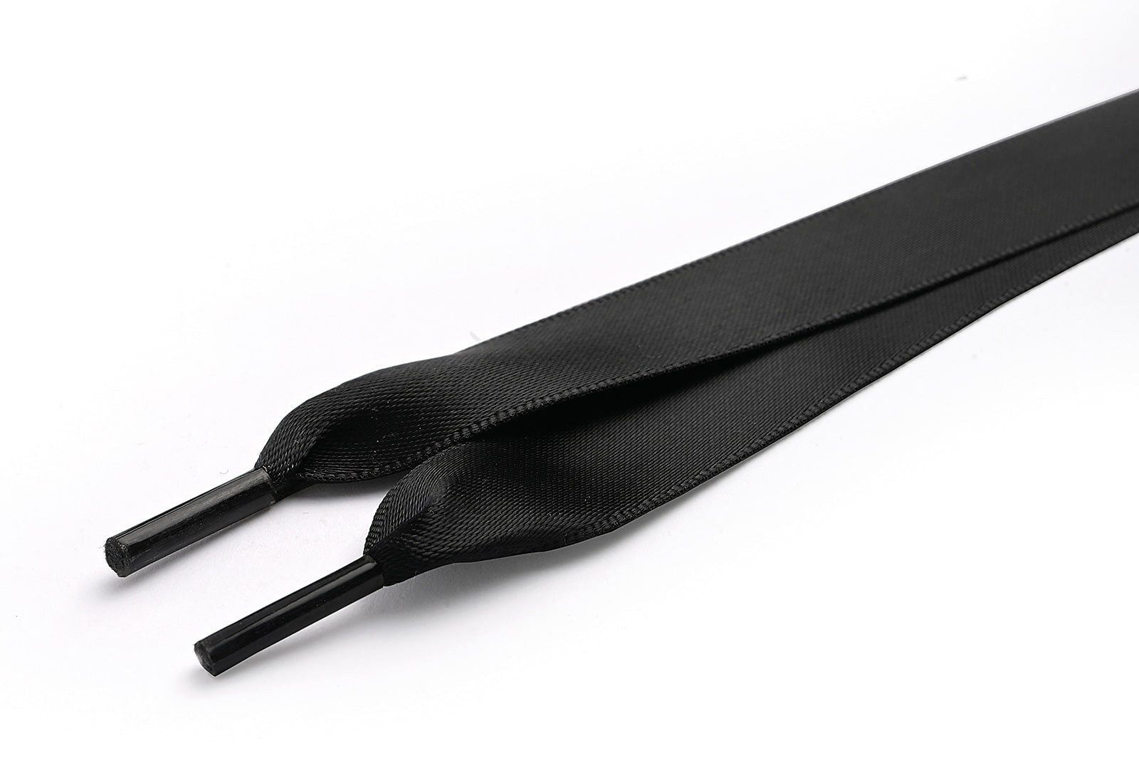 Ringelspitz Schnürsenkel, flache Satinsenkel – Für den perfekten Glanz an deinen Schuhen, Ø 17mm - Edles Satin, flach und reißfest, angenehme Haptik
