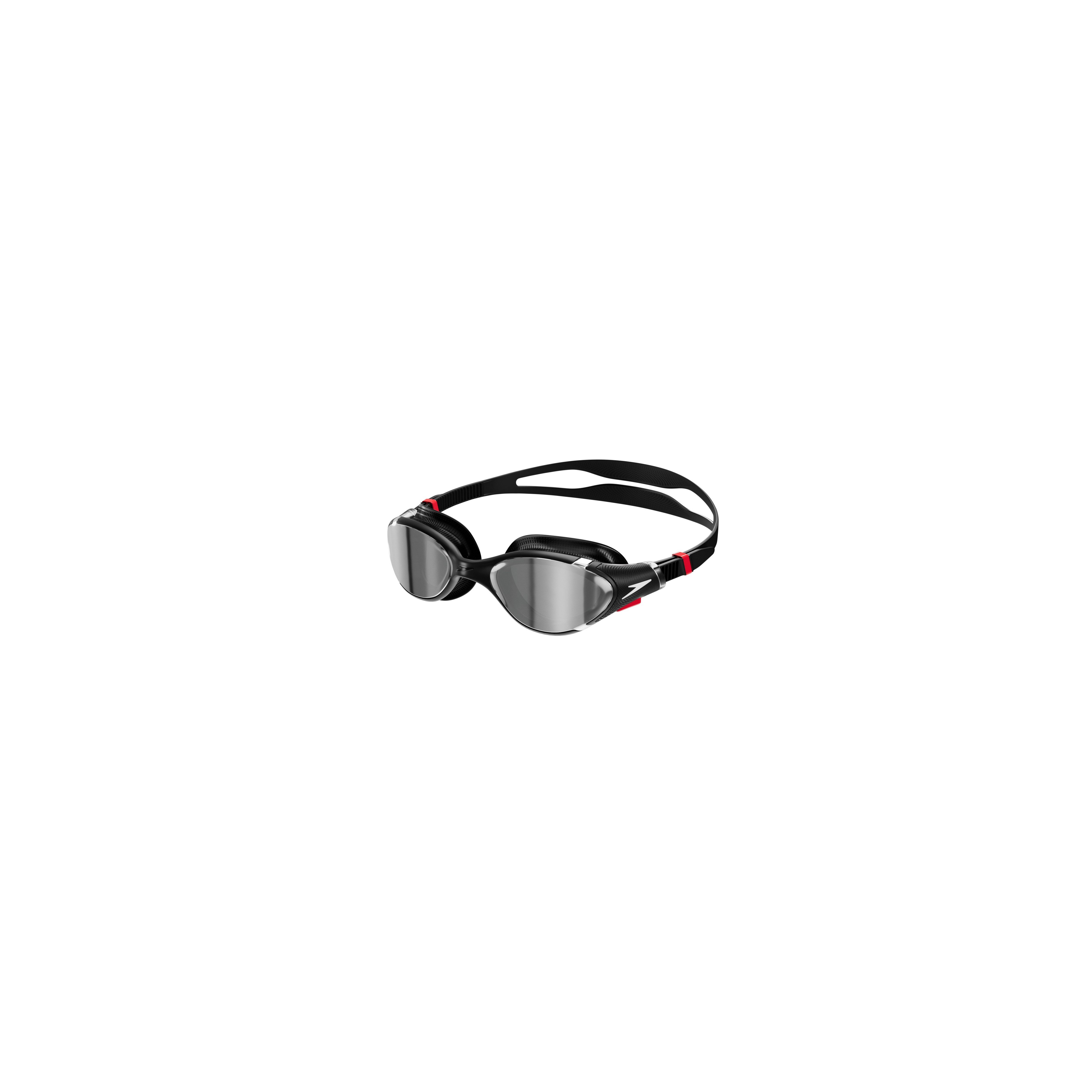 Speedo Schwimmbrille Biofuse 2.0 Mirror, für Erwachsene, mit patentiertem Druckknopf-Mechanismus