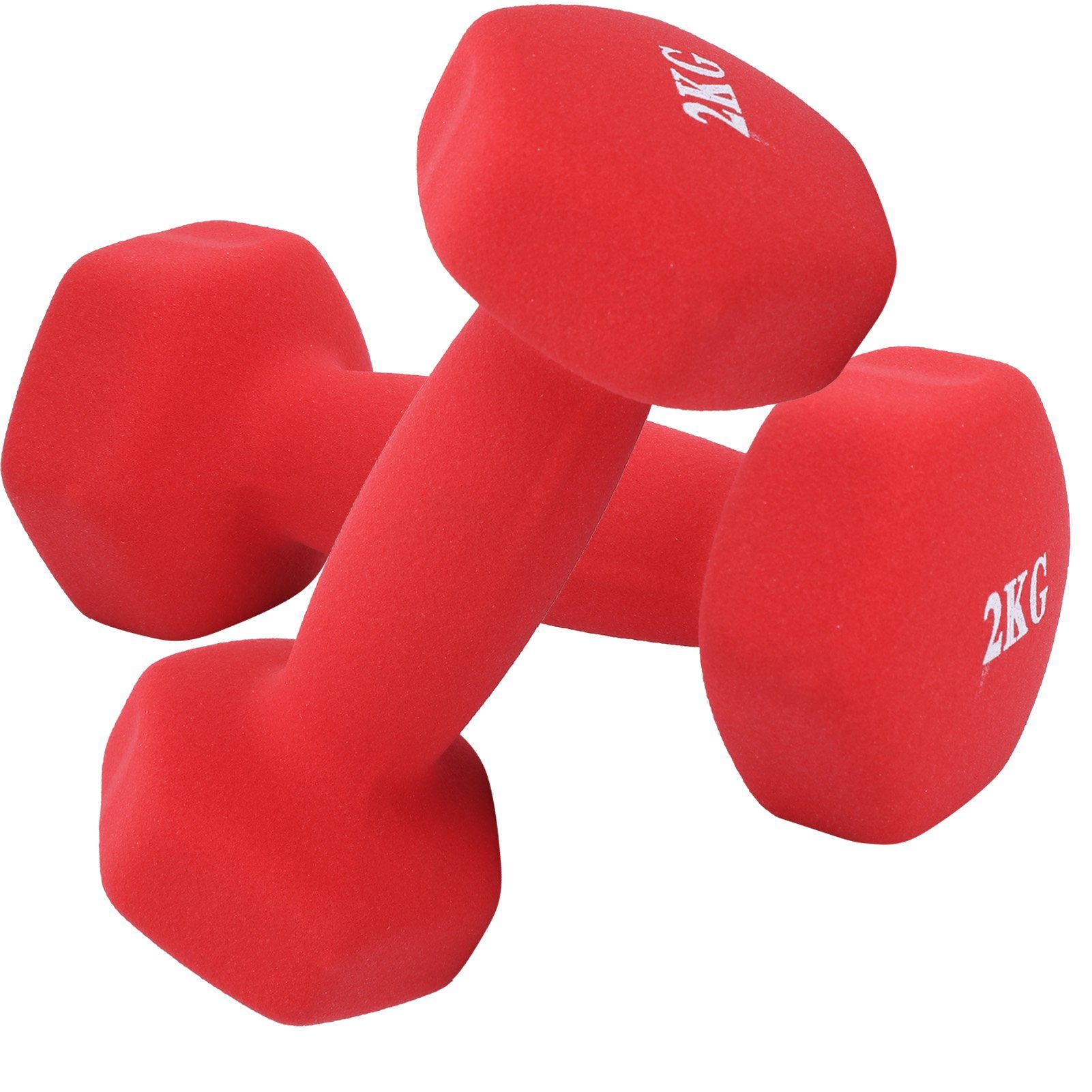 QTC Gymnastikhantel Kurzhanteln Hexagon Aerobic Hanteln 2er Sets 1-5 KG
