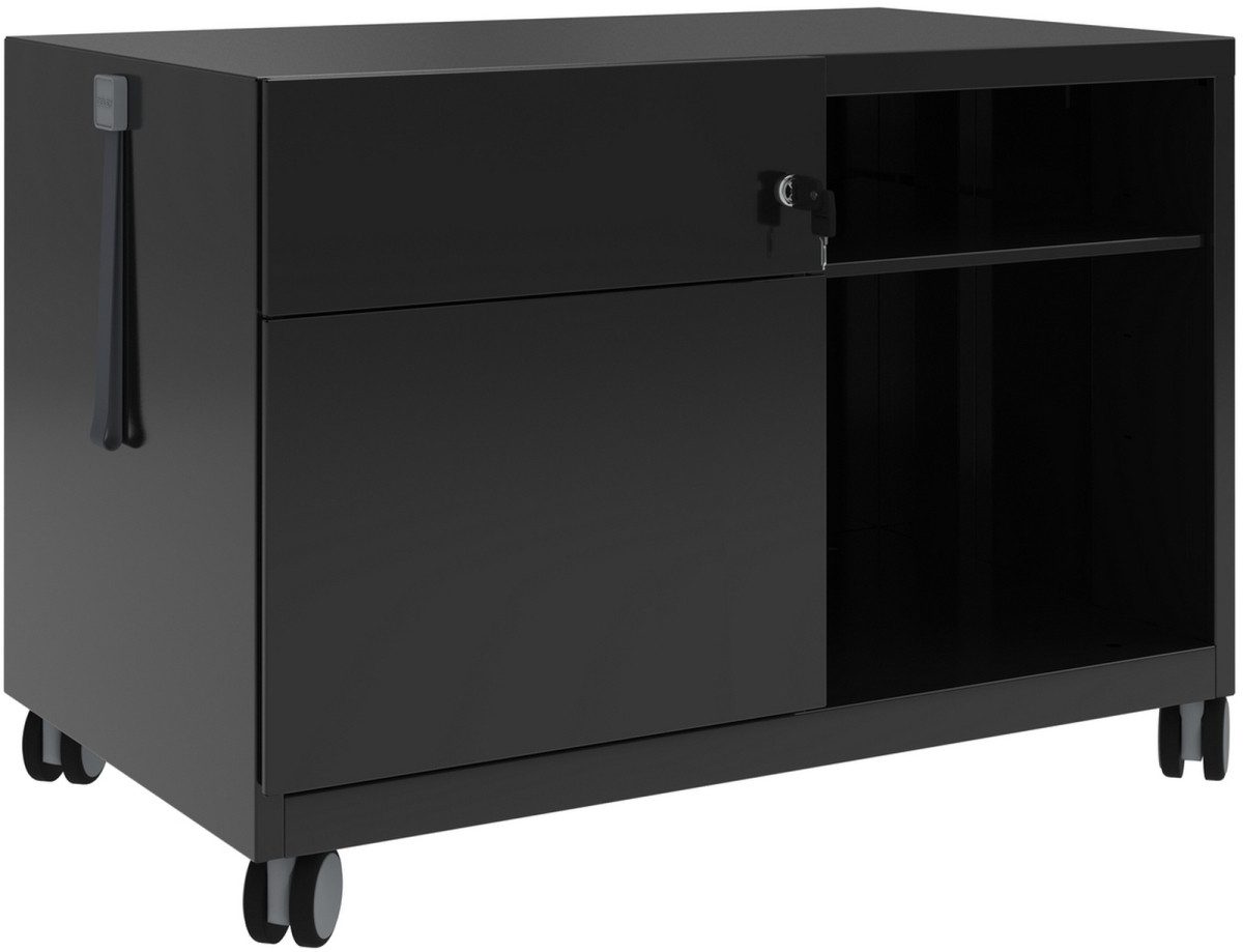 Bisley Container Rollschrank Note Caddy Schubladen links Rollschrank Note HxBxT 563x80