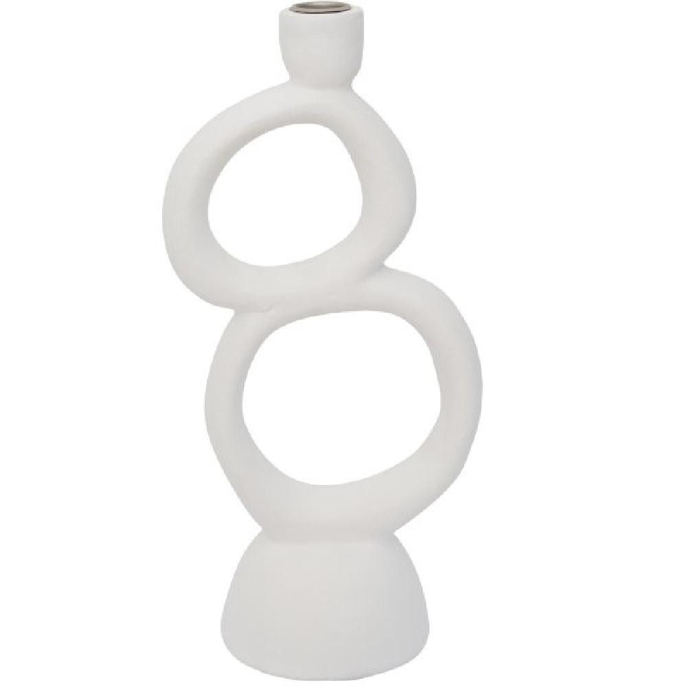 Urban Nature Culture Kerzenhalter Kerzenhalter Ecomix Rough Sophistication Double White