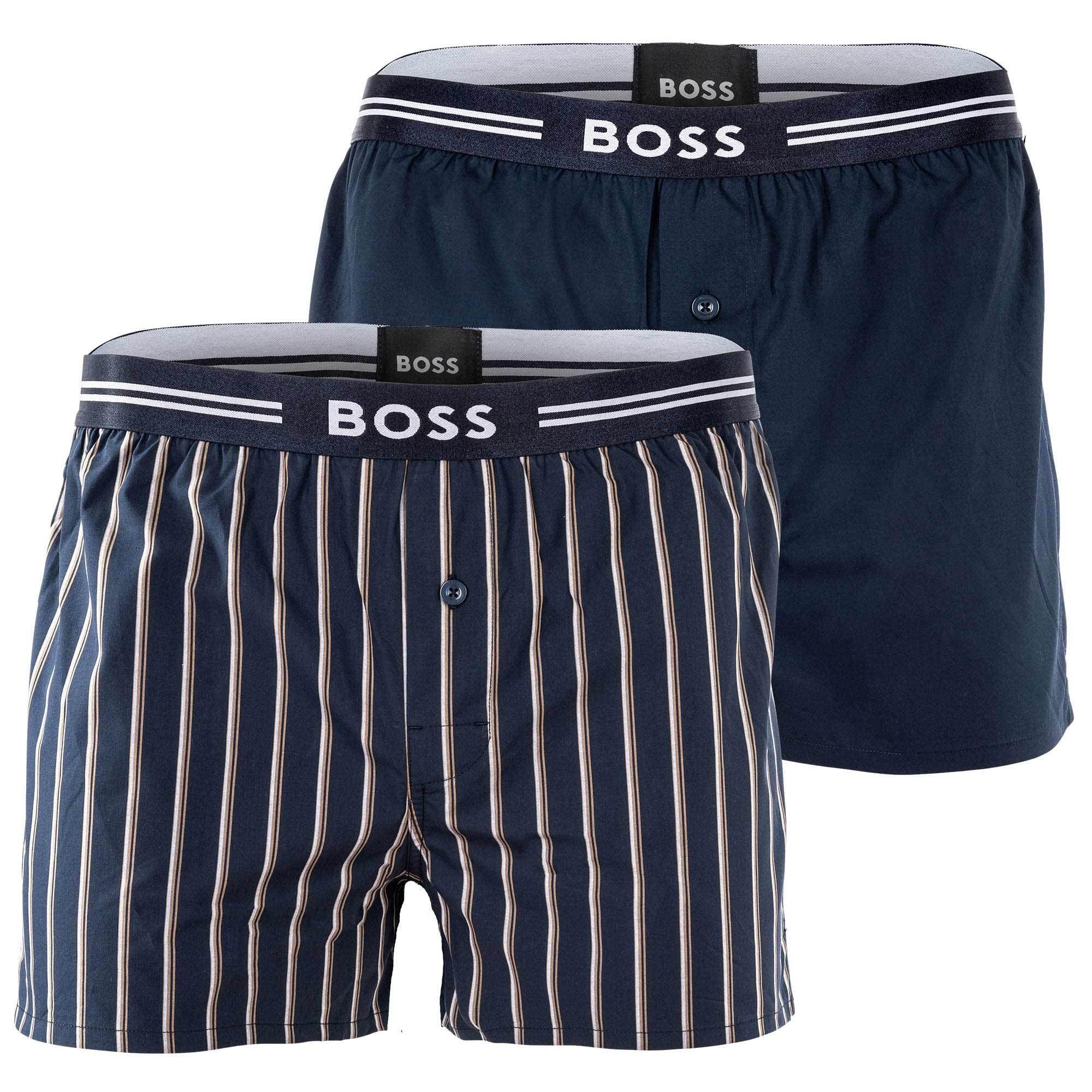 BOSS Boxershorts »Herren Web-Boxershorts, 2er Pack - Unterwäsche,« online  kaufen | OTTO