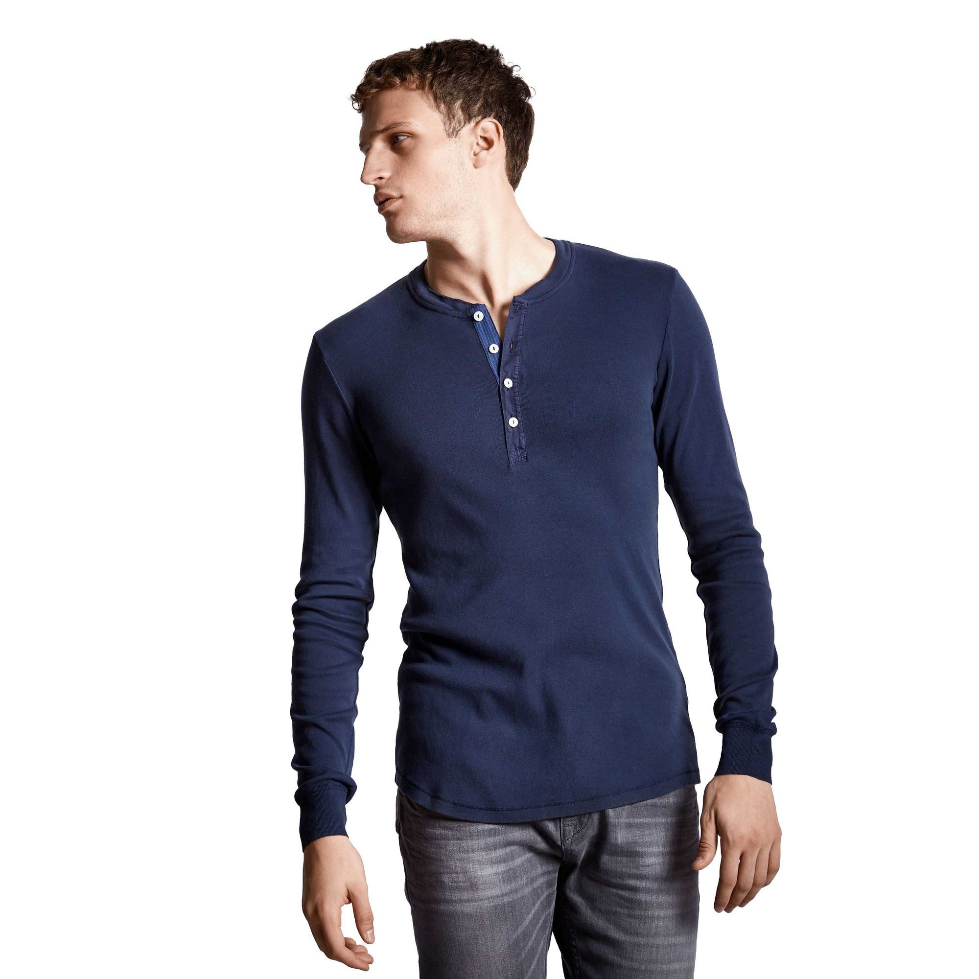 SCHIESSER REVIVAL T-Shirt Herren Longsleeve 1er günstig online kaufen