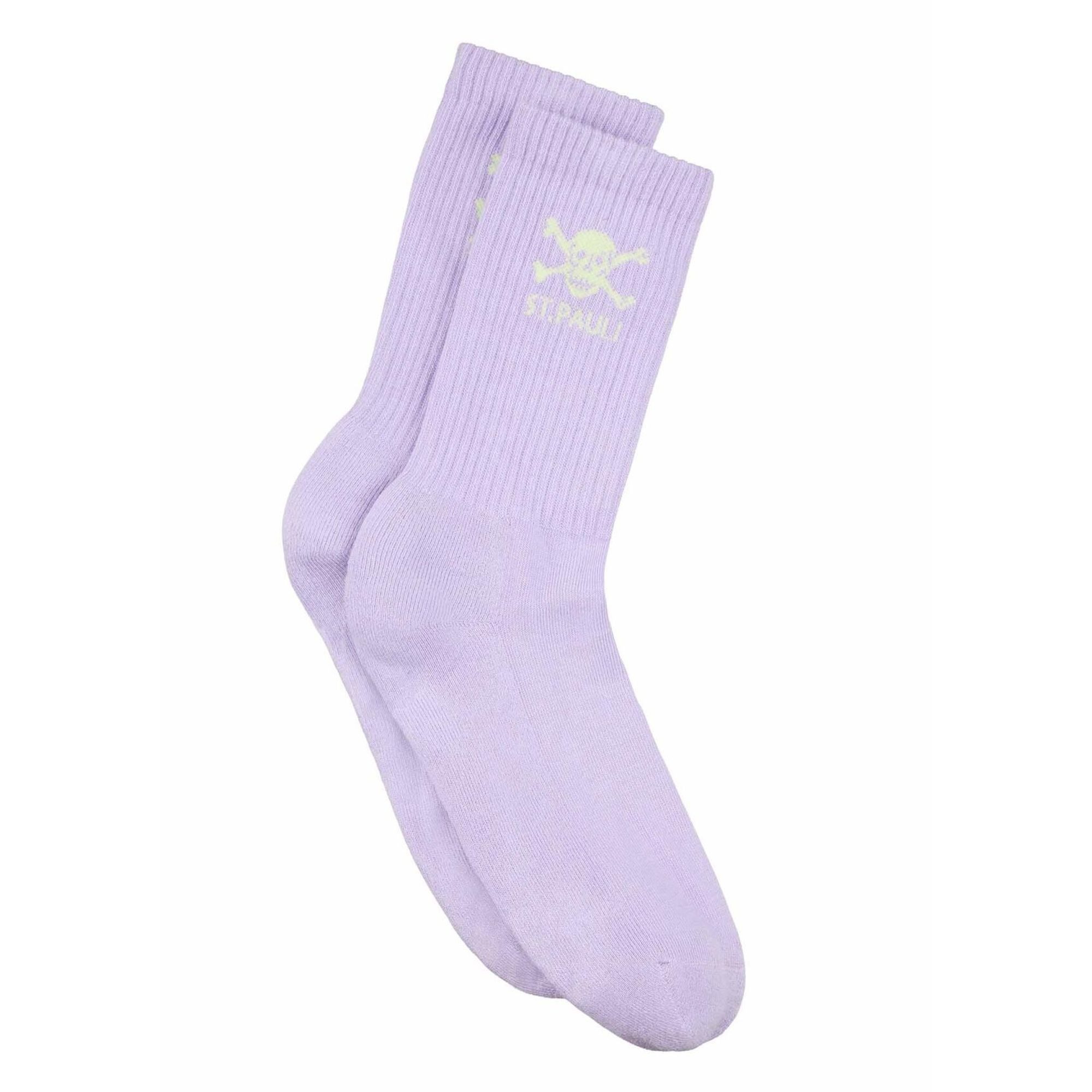 FC St. Pauli Socken FC St. Pauli - Socken "Lavender / Lime"