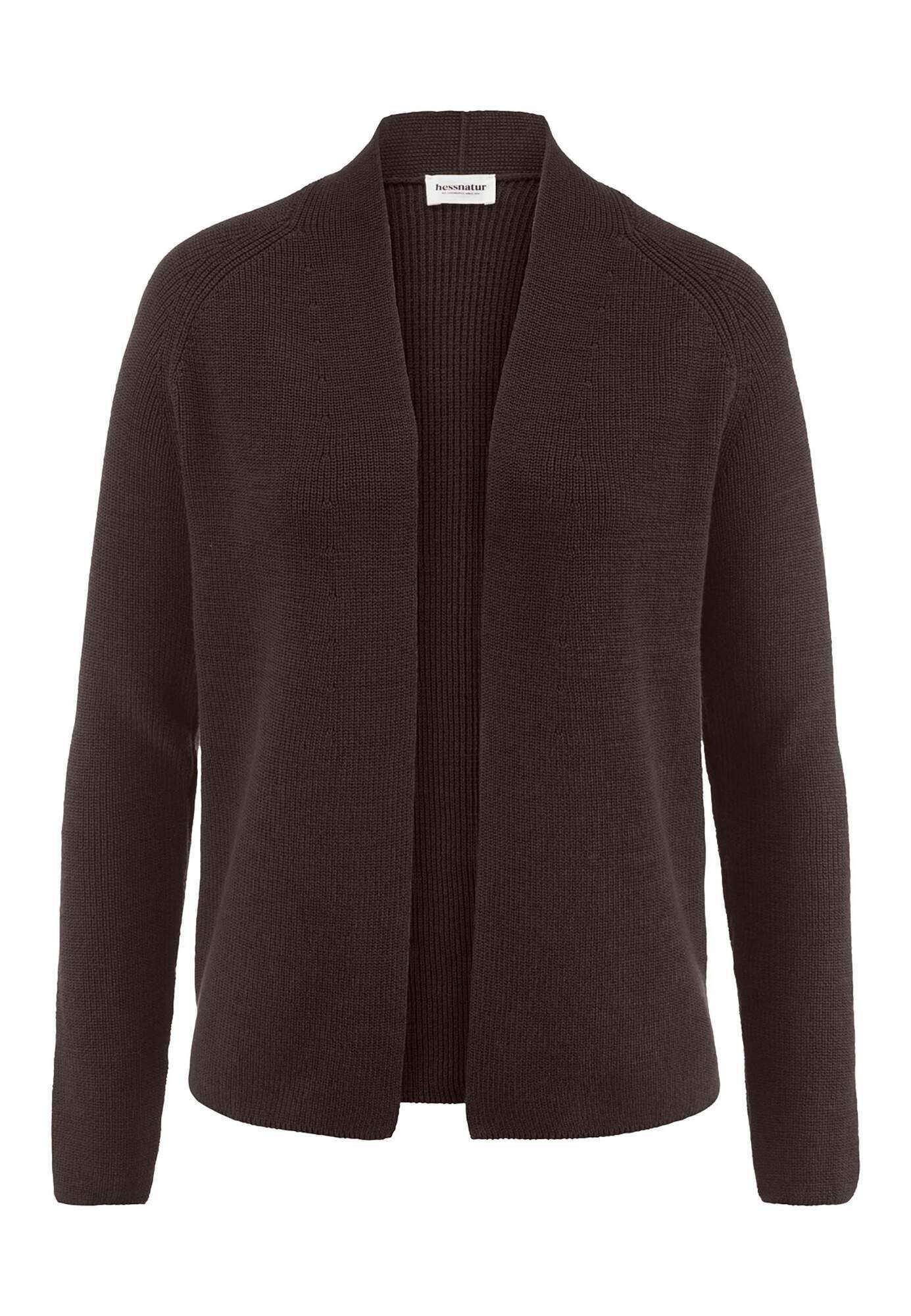 Hessnatur Strickjacke aus reiner Bio-Baumwolle (1-tlg)