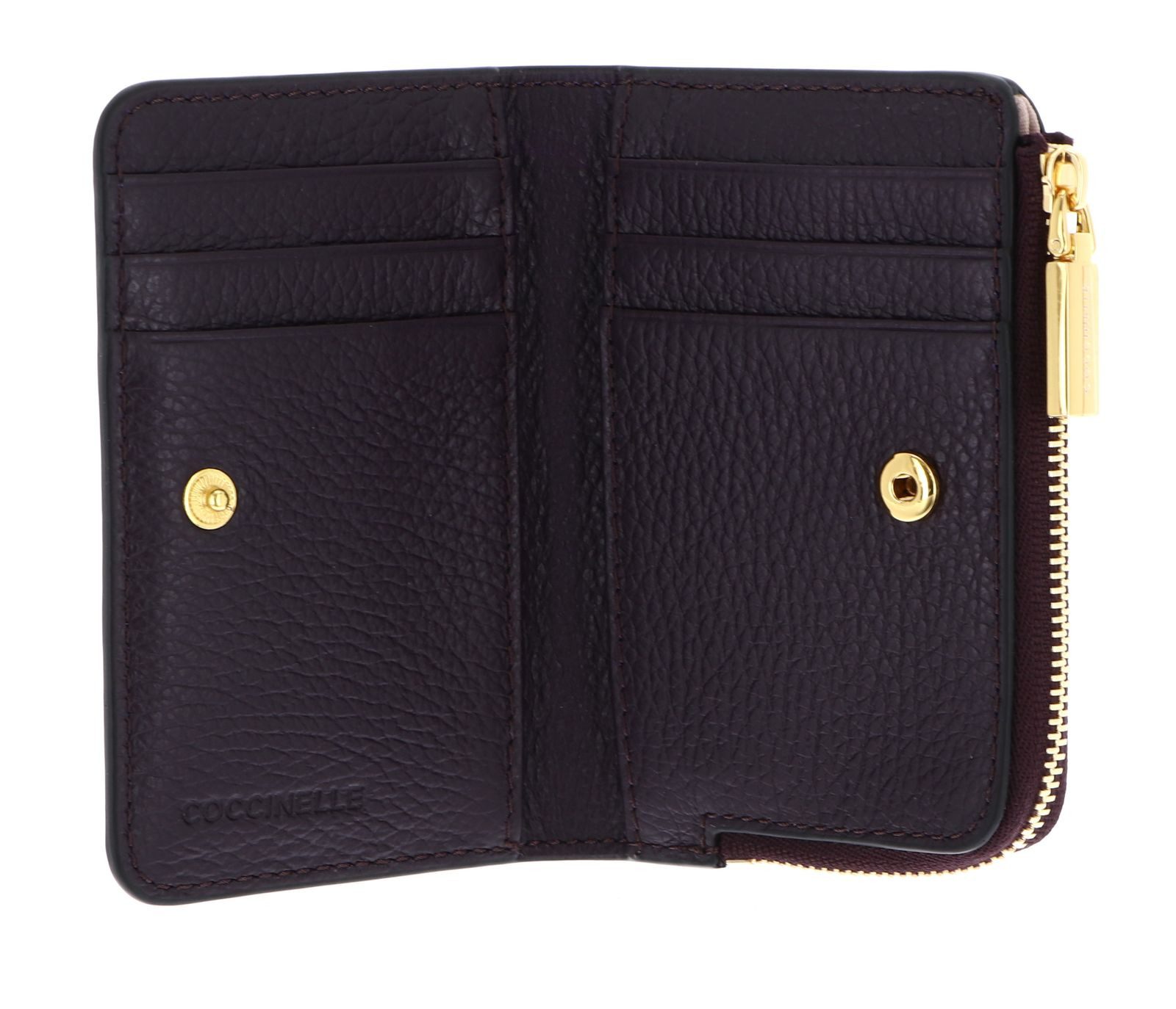 COCCINELLE Kartenetui Credit Card Holder, aus echtem Rindsleder mit RFID-Blocker Schutz