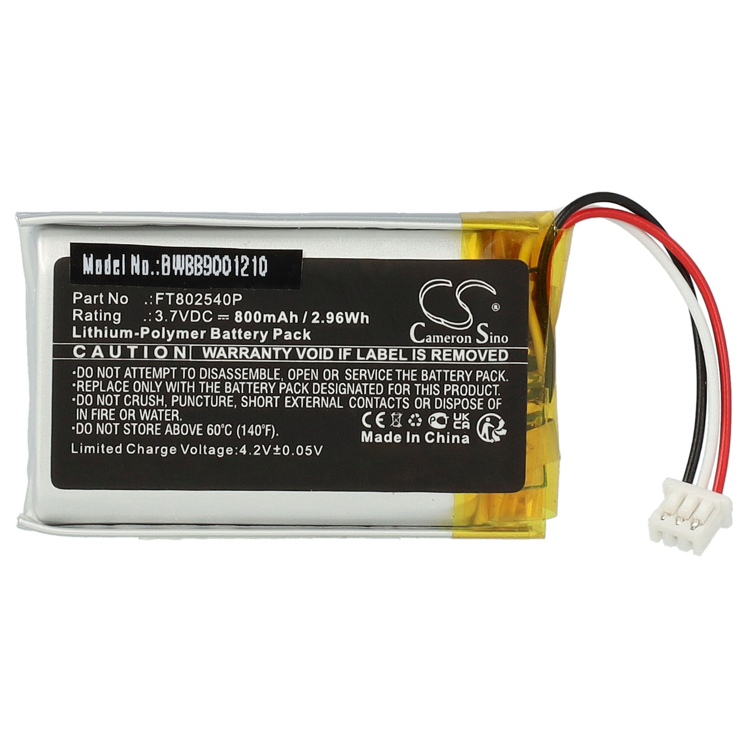 FT802540P Li-Polymer V) für für Ersatz Asus mAh vhbw 800 Akku (3,7