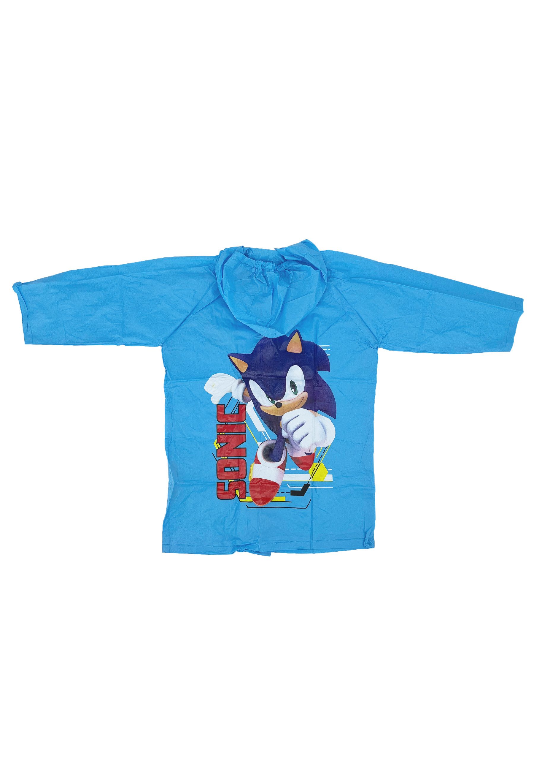 Sonic SEGA Regenjacke Jungen Regenmantel – Bild 2 von 4