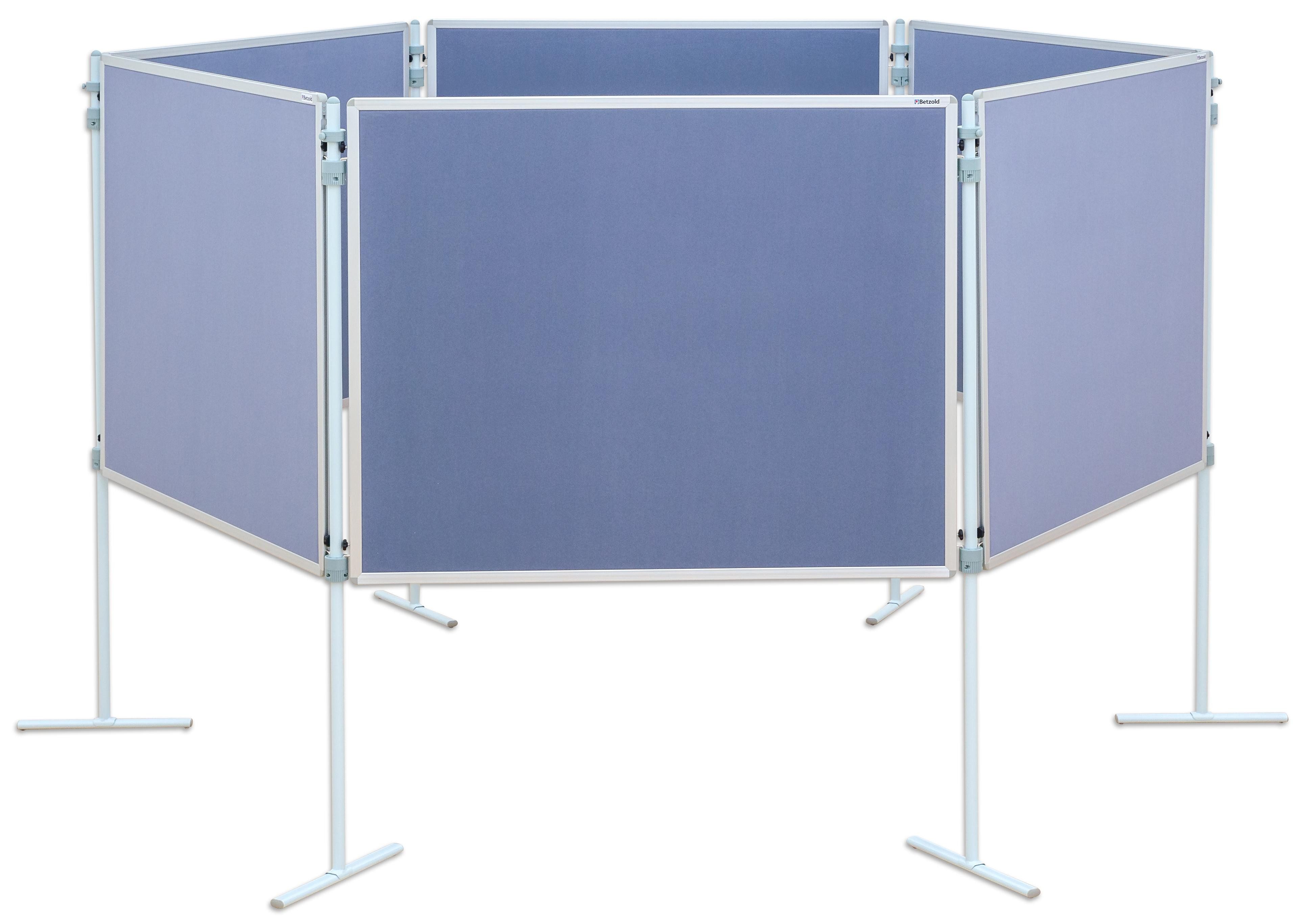 Betzold Stellwand Pinnwand, 150 x 120 cm (6 St)