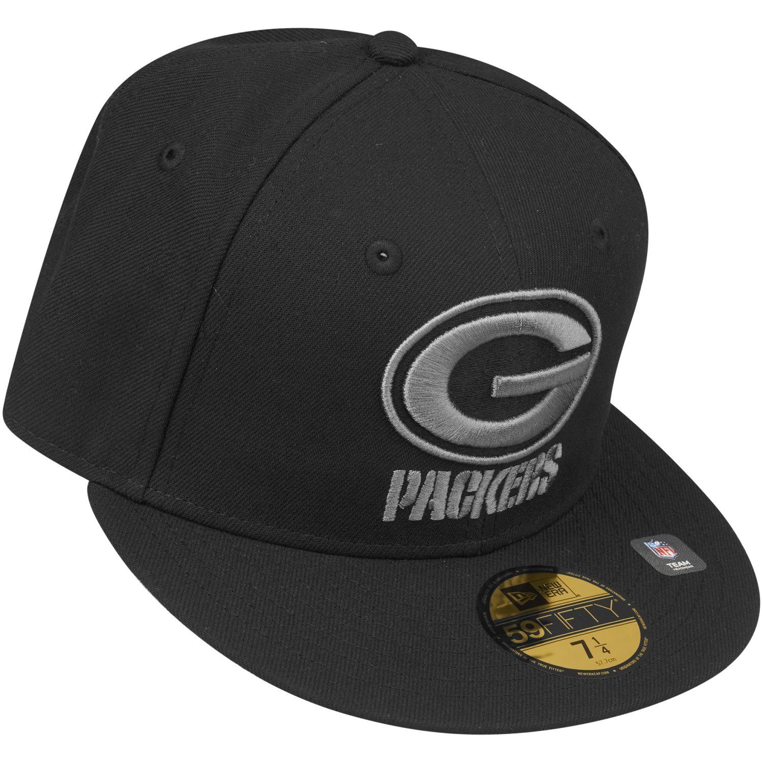 New Era Fitted Green TEAMS Packers 59Fifty Cap NFL Bay