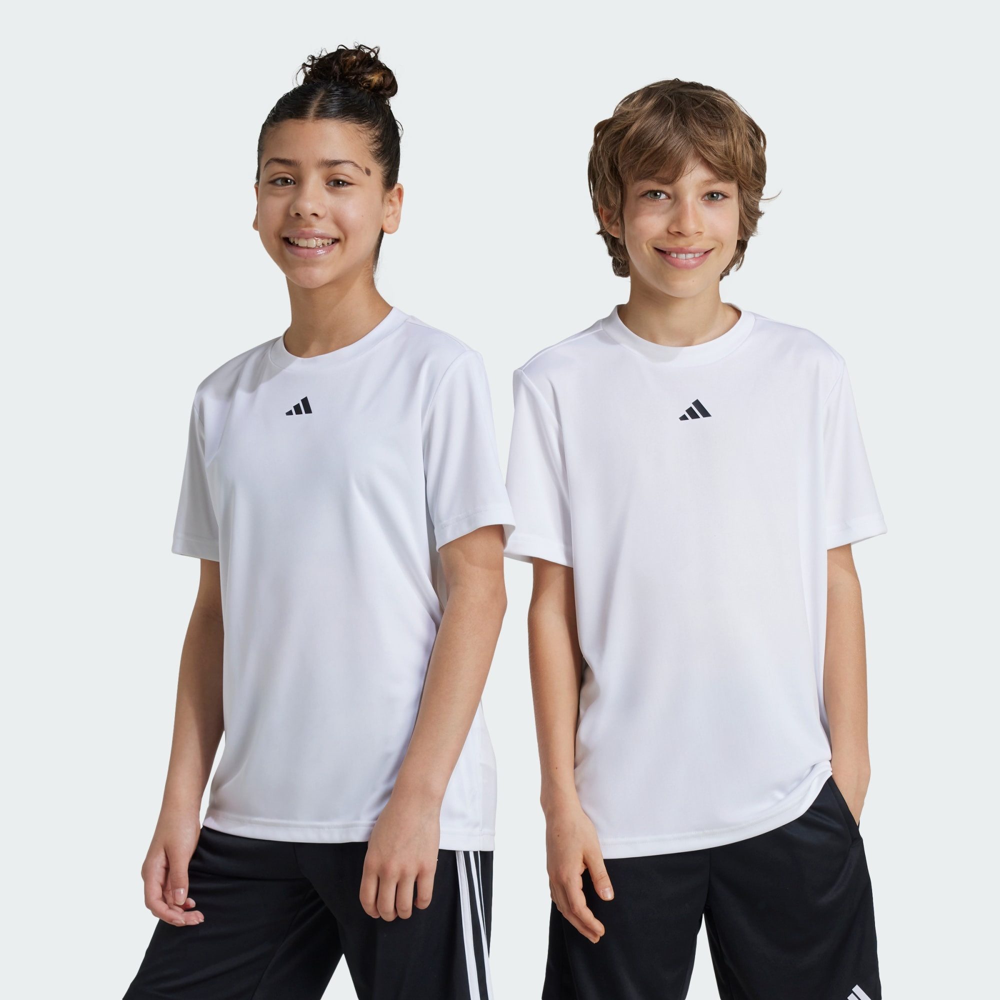 adidas Performance T-Shirt TRAIN ESSENTIALS LOGO REGULAR FIT KIDS T-SHIRT (1-tlg)