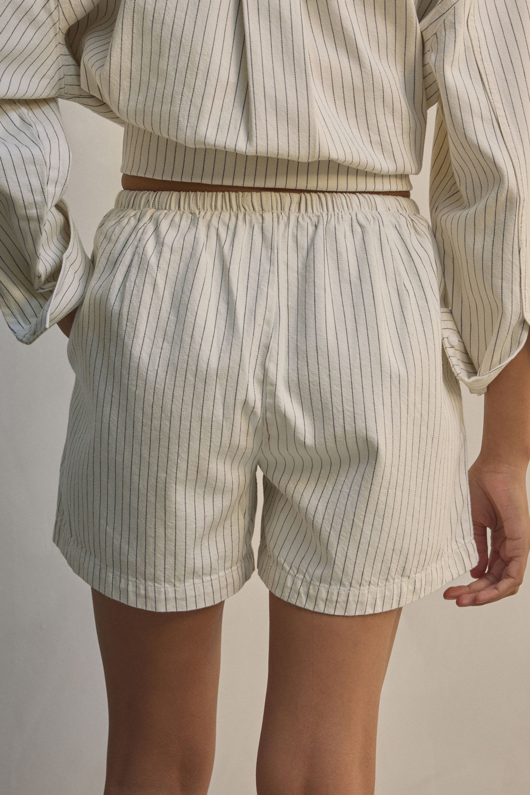 Next Jeansshorts Jeansshorts mit Gummibund (1-tlg) günstig online kaufen