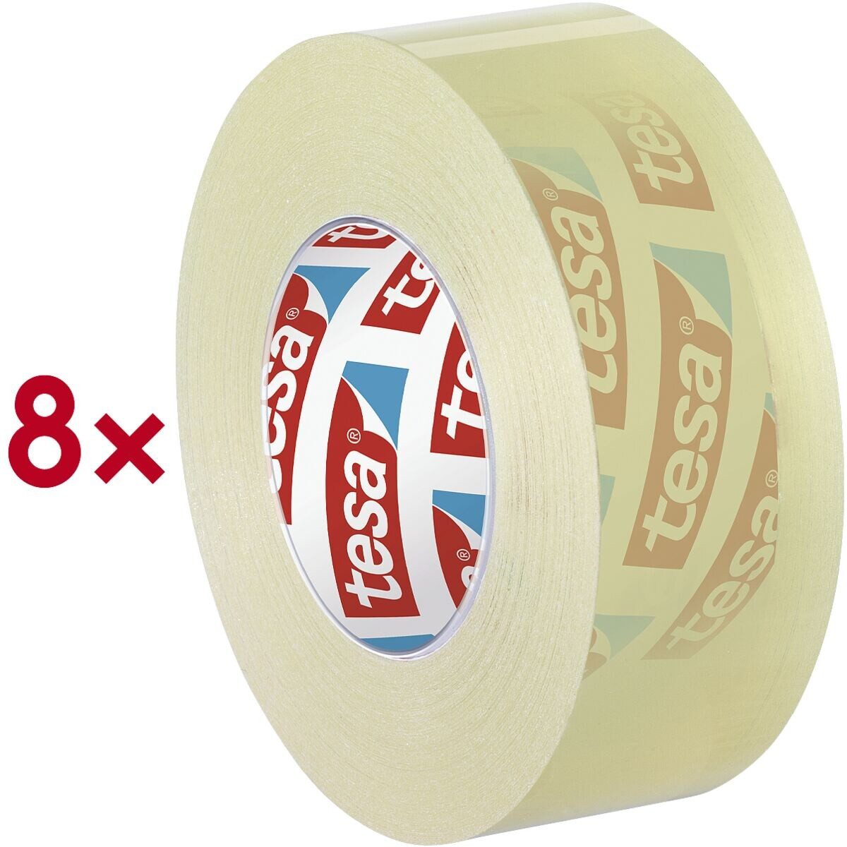 tesa Klebeband Office Box (8-St) 19 mm/33 m, transparent
