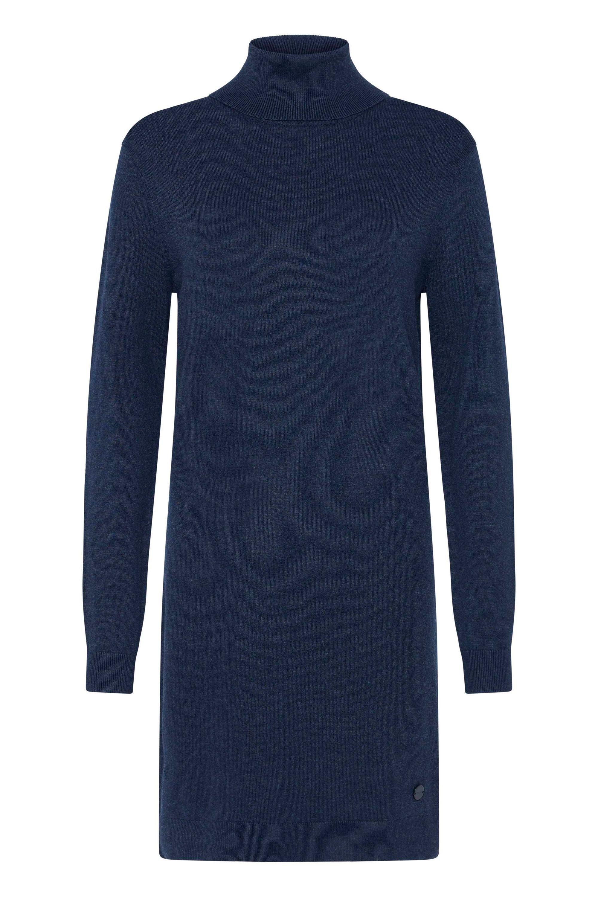 OXMO Strickkleid OXAida Schickes Strickkleid mit Rollkragen günstig online kaufen