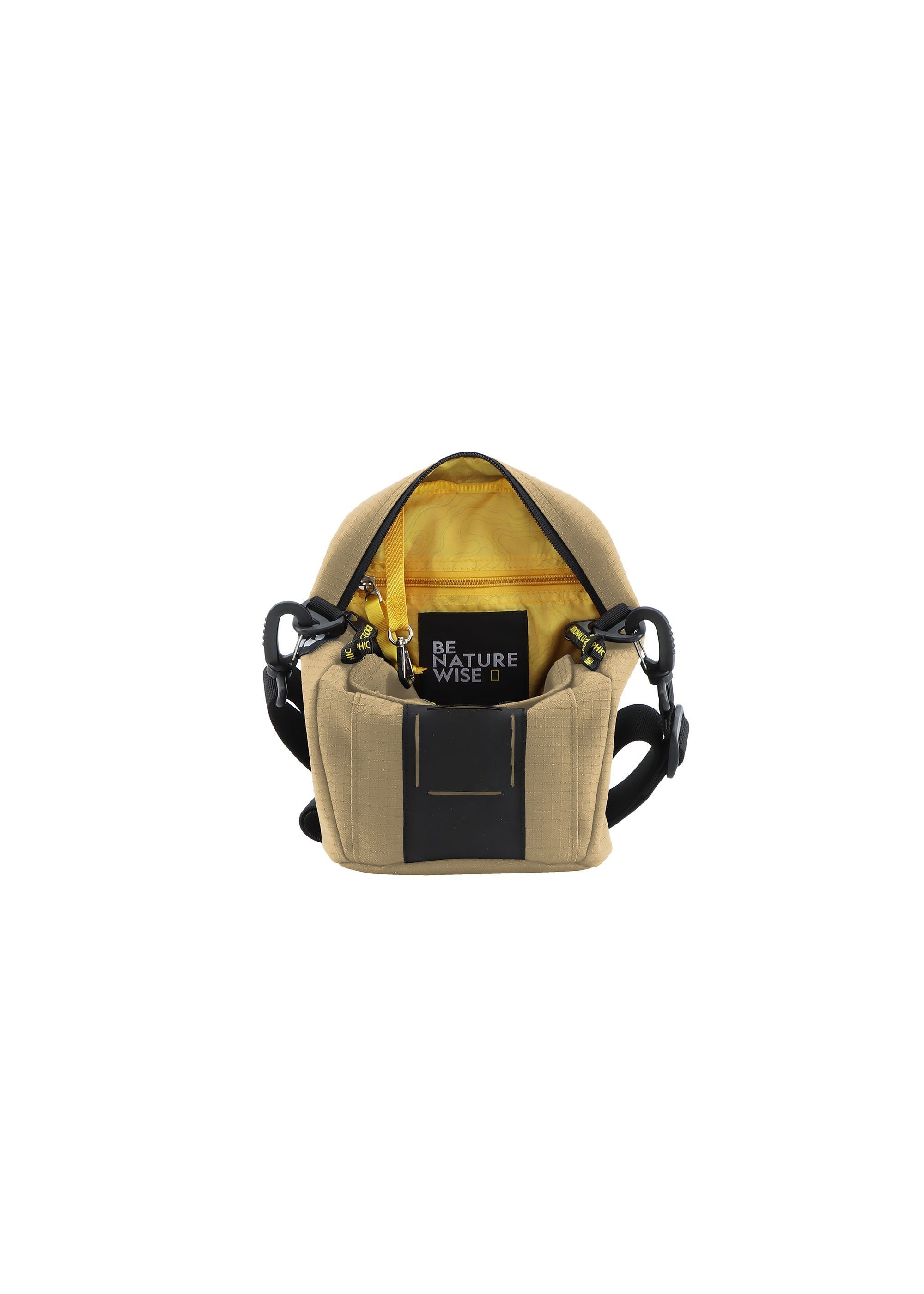 NATIONAL GEOGRAPHIC Schultertasche EXPLORER III, Hergestellt aus recycelten PET-Flaschen