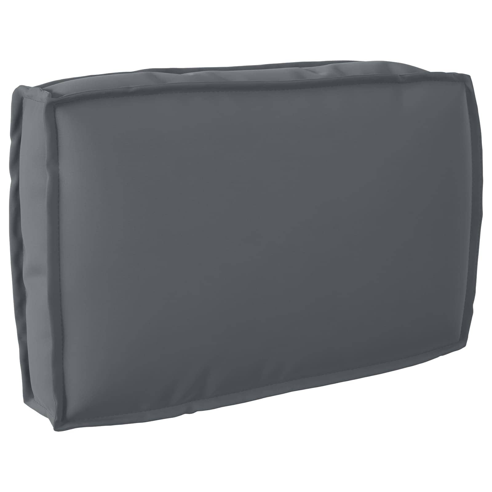 vidaXL Sitzauflage Kissen Anthrazit 60 x 40 x 12 cm Oxford-Stoff, (1 St)