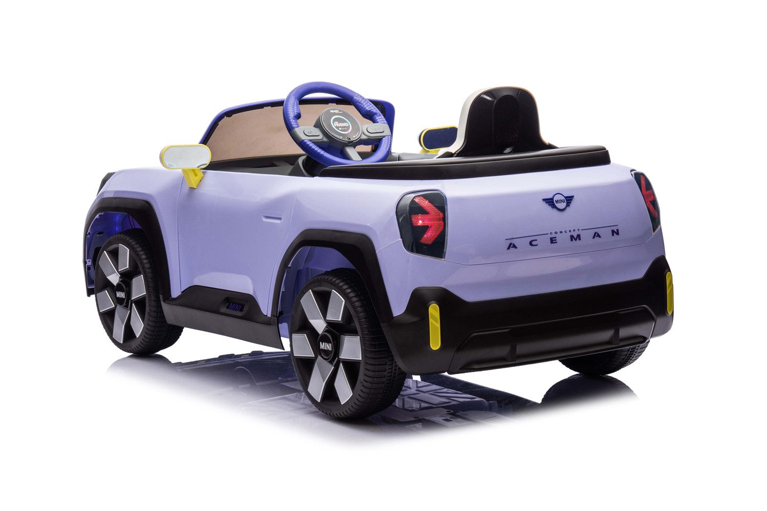 Smarty Elektro-Kinderauto Elektro Kinderauto Mini Concept Aceman mit Lizenz 2x30W