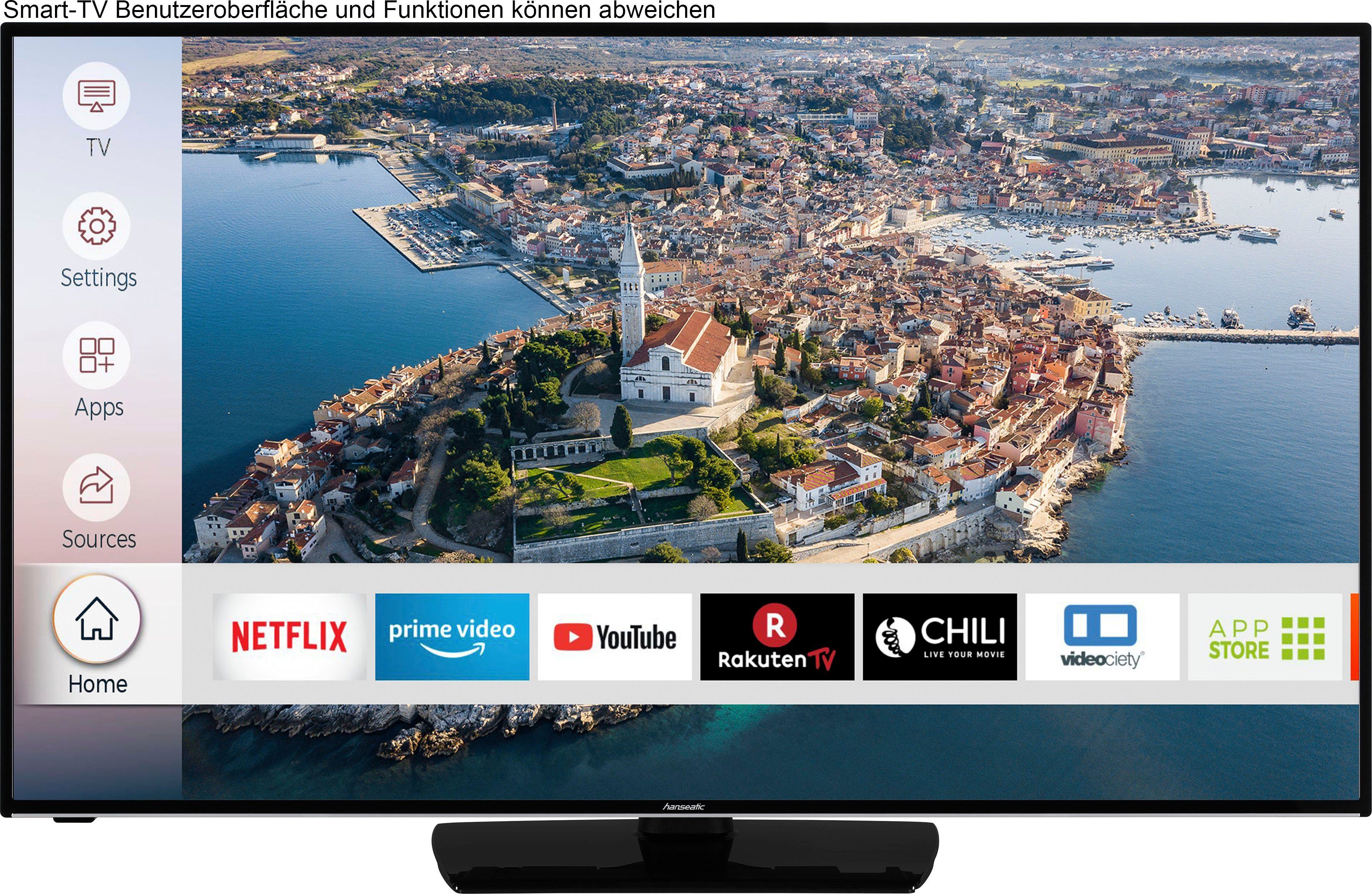 Hanseatic 50H500UDS LED-Fernseher (126 cm/50 Zoll, 4K Ultra HD, Smart ...
