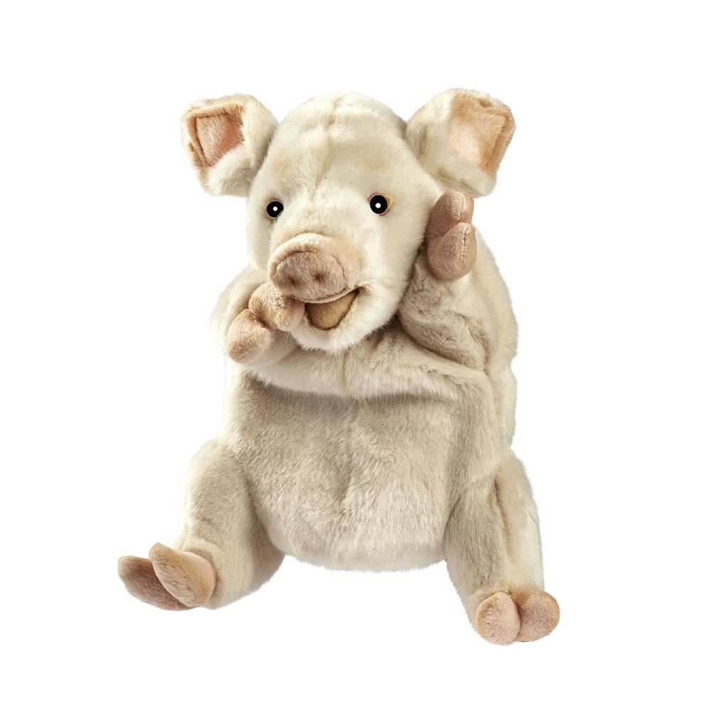 Kuscheltier Hansa Creation - Kuscheltier - Handpuppe Schwein
