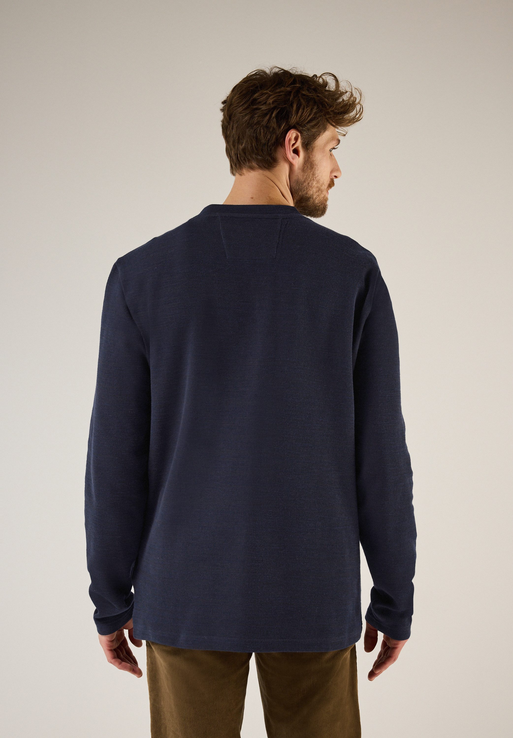 STREET ONE MEN Langarmshirt bestehend aus günstig online kaufen