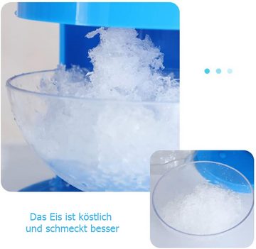 Bifurcation Eismaschine Tragbare Mini-Hand-Eisrasierer und Schneekegelmaschine