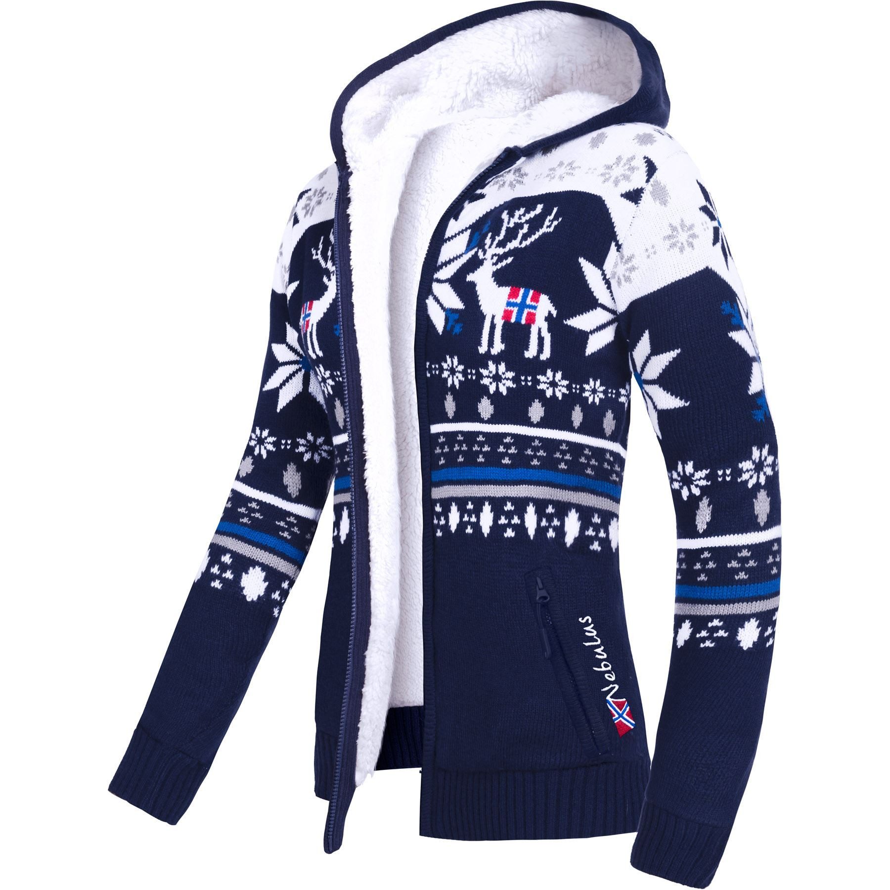 Nebulus Pullover & Shorts NORON, P6406 - Damen, navy-weiß, M/38