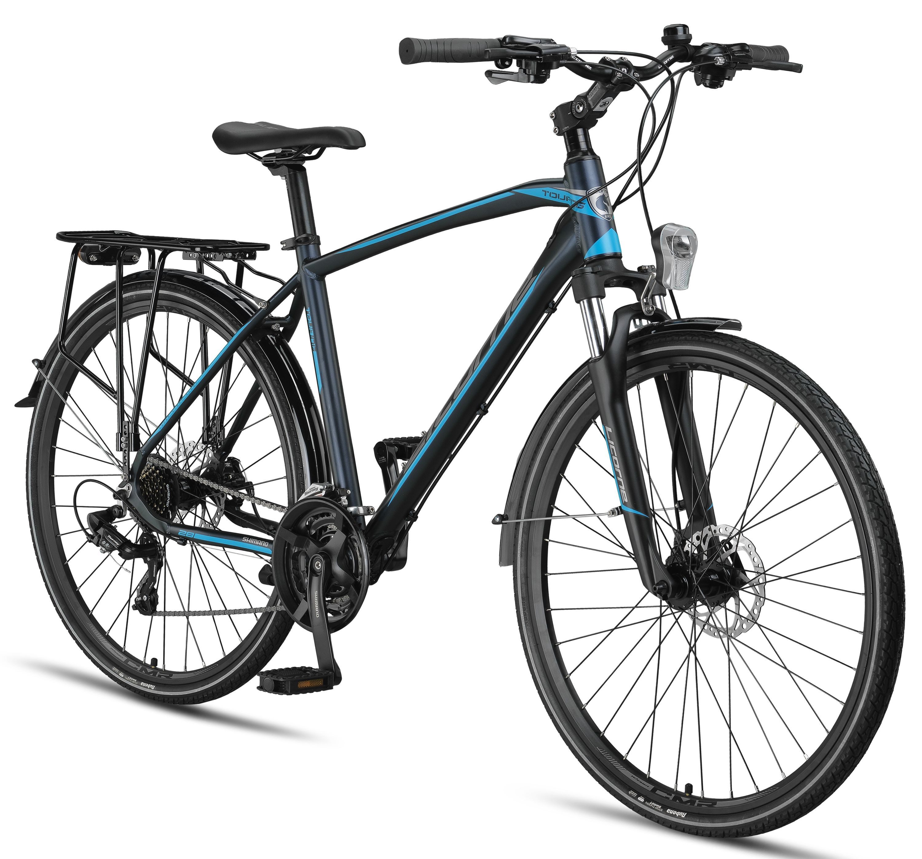 Trekkingrad Licorne Bike Premium Touring Trekking Bike in 28 Zoll - Fahrrad