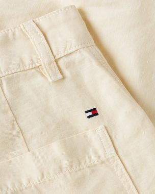 Tommy Hilfiger Shorts COTTON LINEN SHORT mit Logostickerei