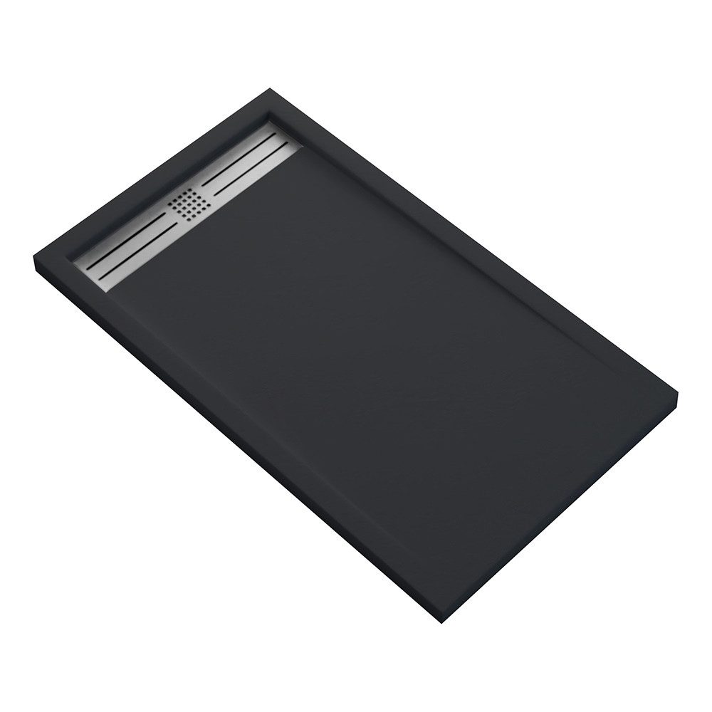 Veroni Duschwanne SE918Z, rechteckig, nicht_zutreffend, 1-St., Veroni Elite Duschtasse Kompositstein flach (TxBxH) 180x90x3 cm
