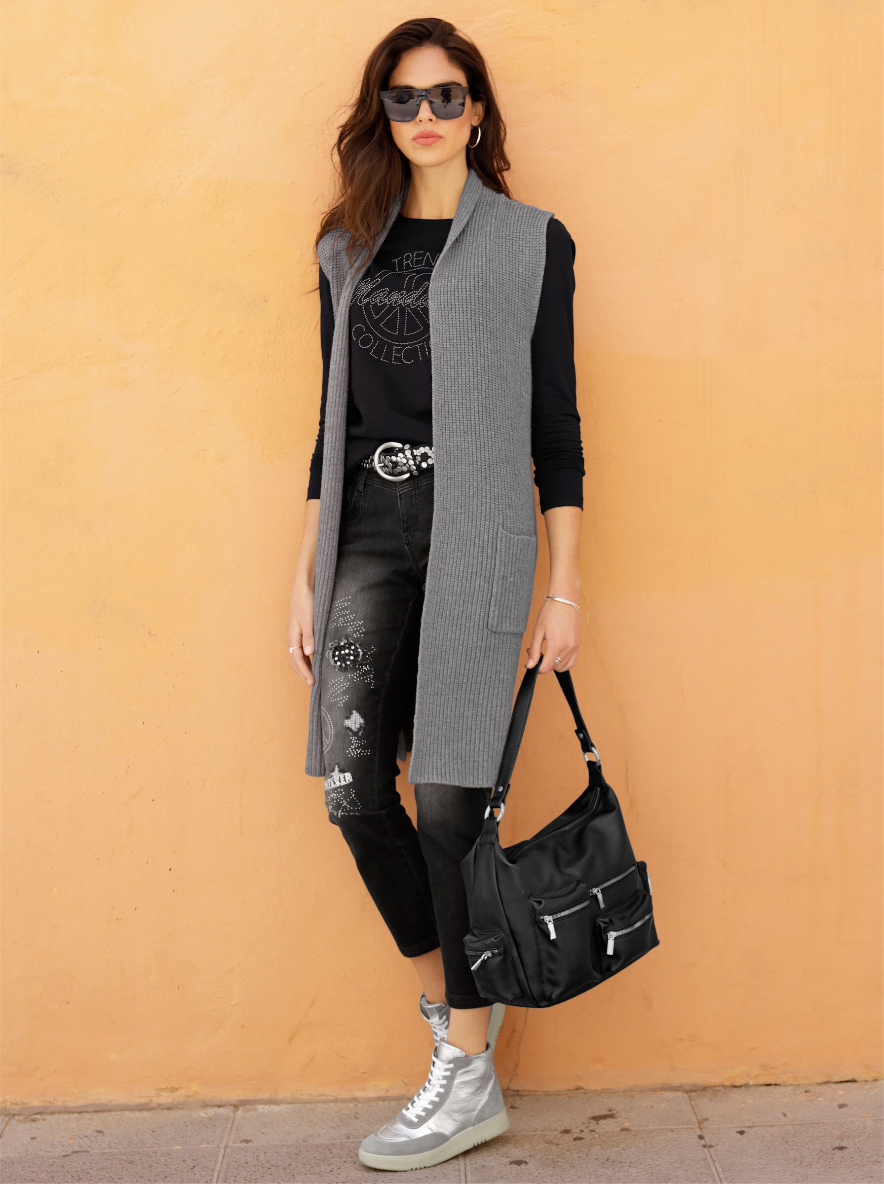 heine Strickweste Strickweste .