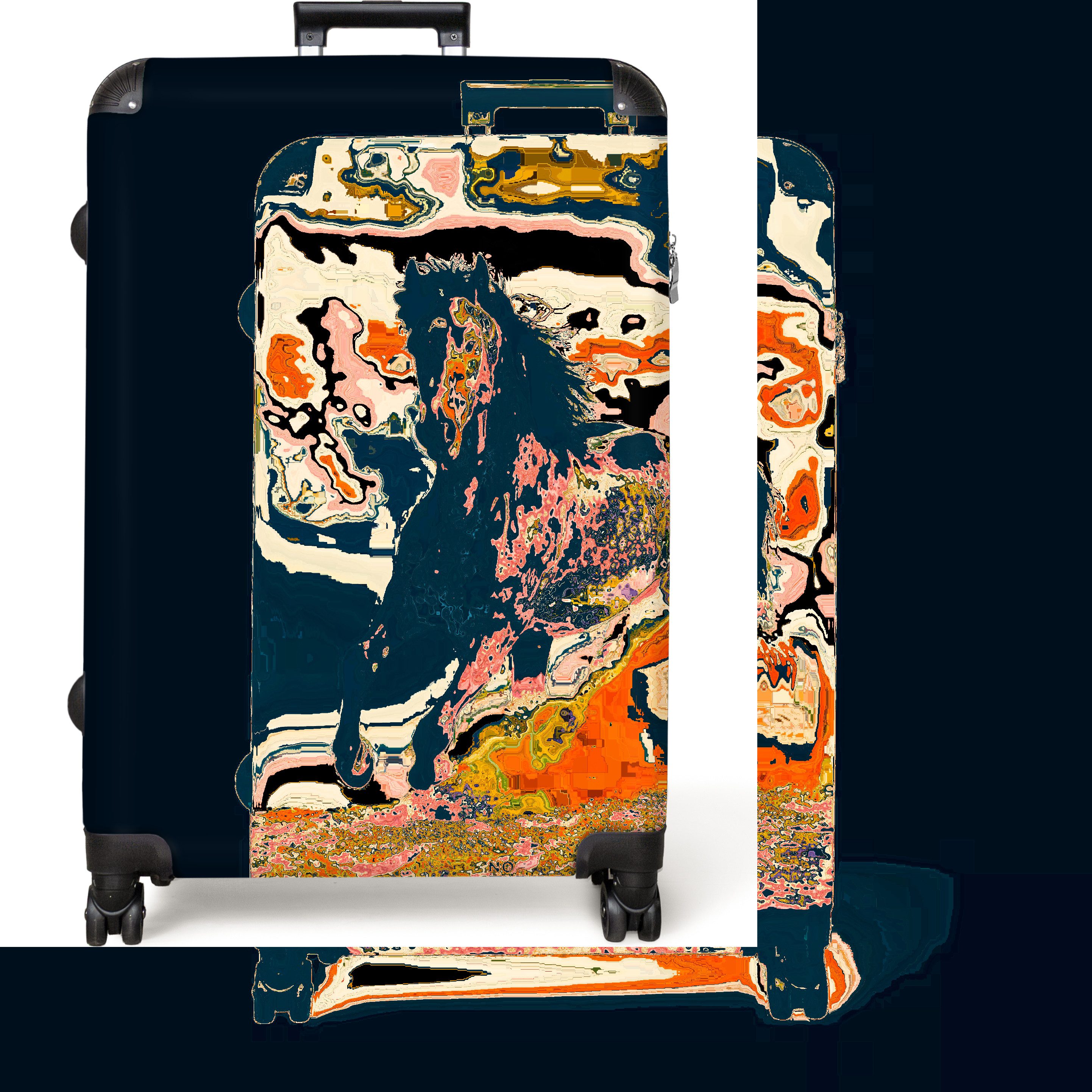 NoBoringSuitcases.com© Hartschalen-Trolley Blumen - Vase - günstig online kaufen
