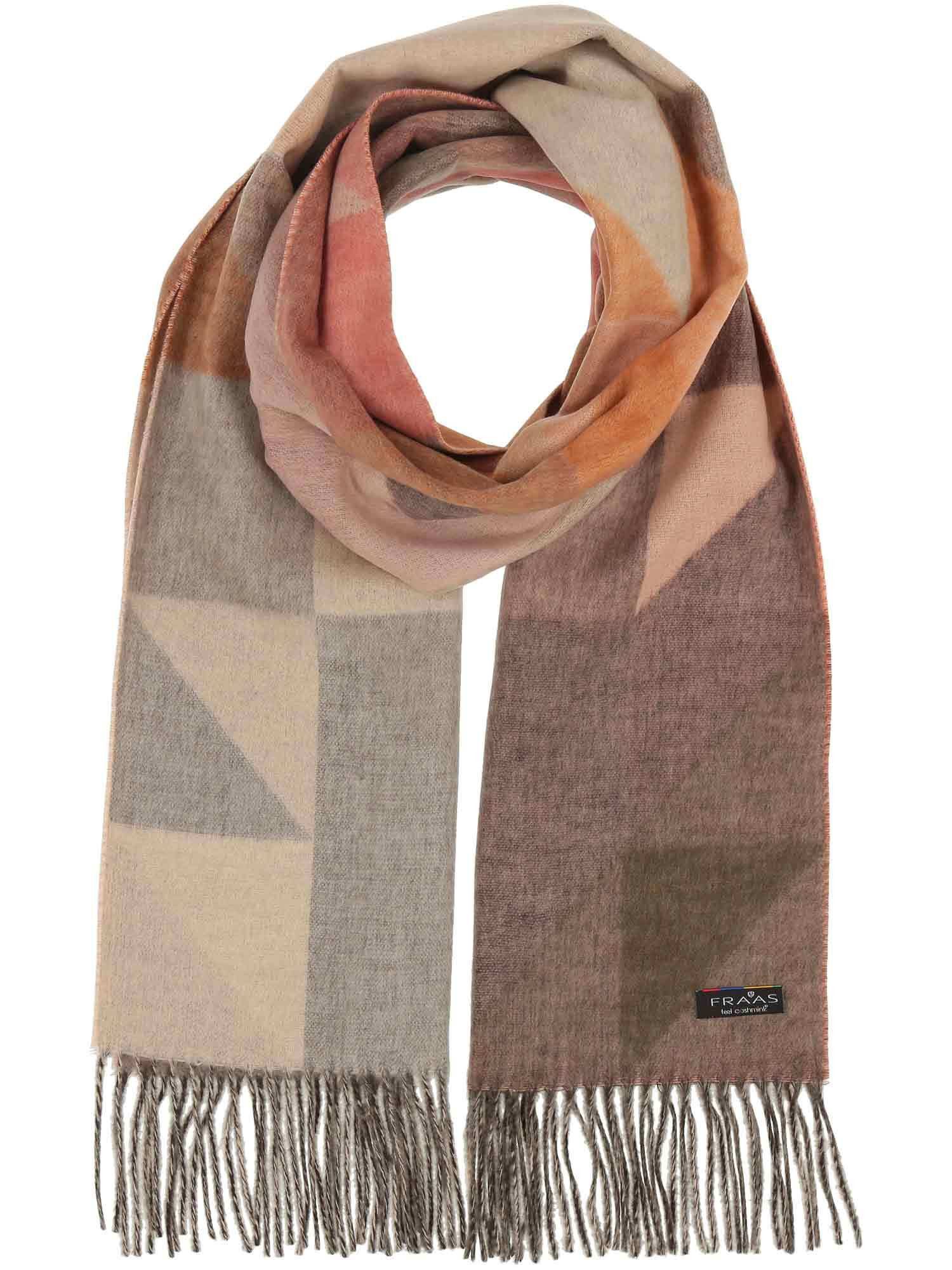Fraas Modeschal Cashmink® Schal, (mit Fransen)