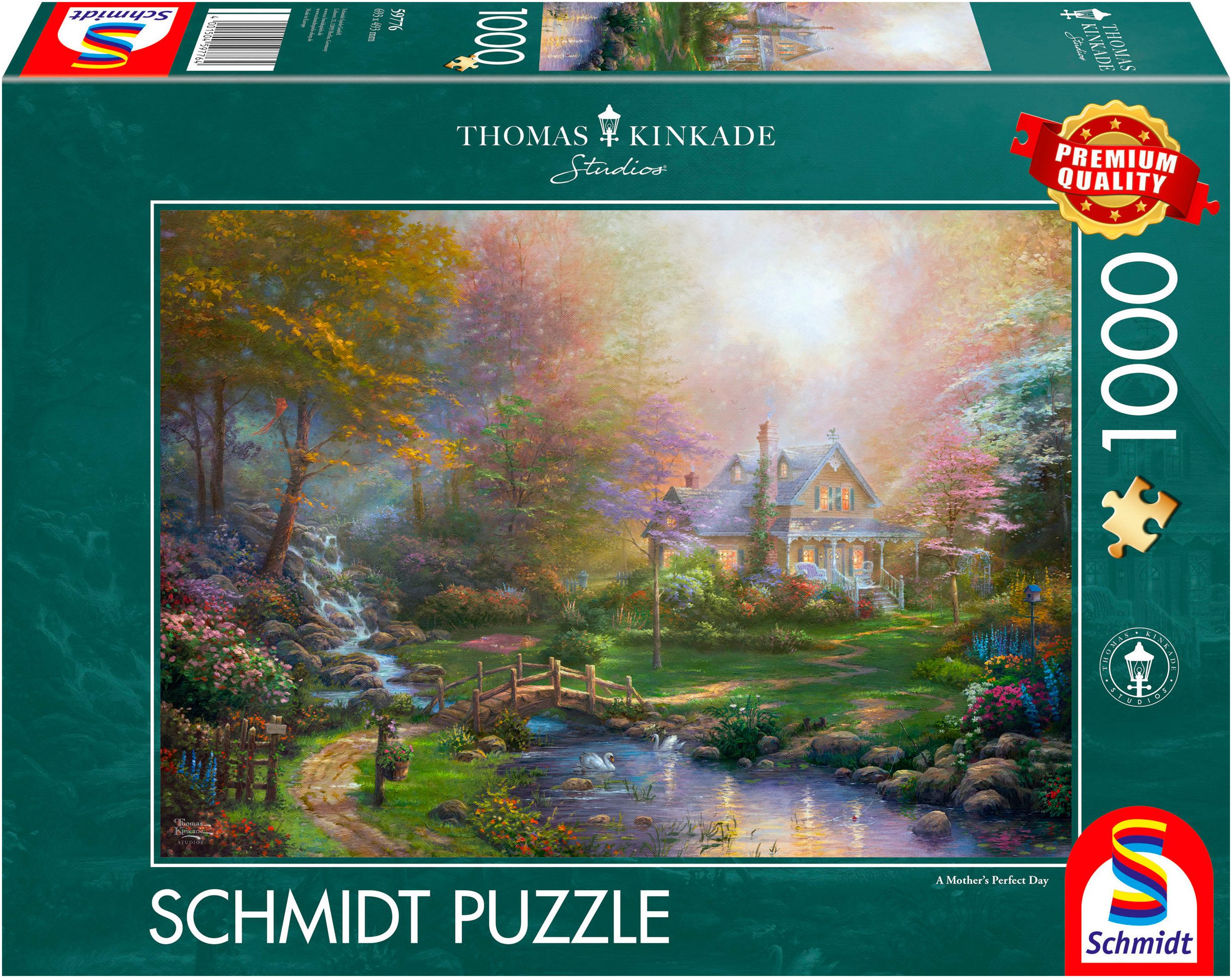 Schmidt Spiele Puzzle A Mother's Perfect Day von Thomas Kinkade, 1000 Puzzl günstig online kaufen