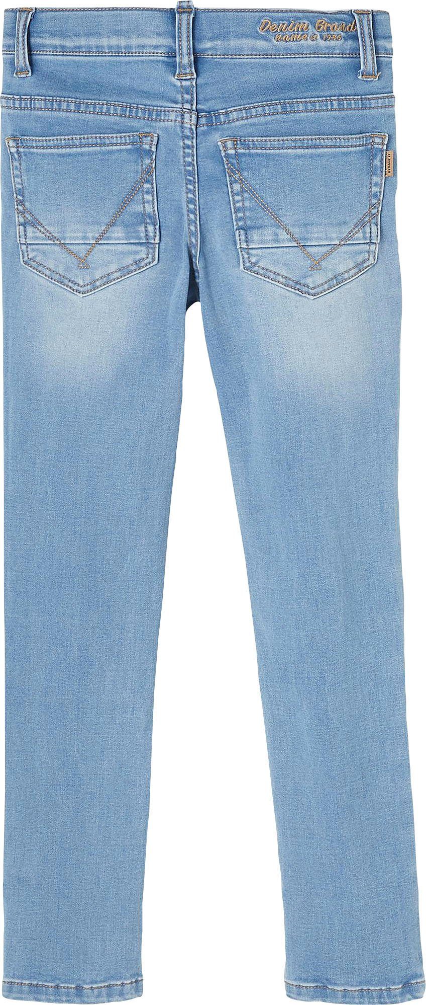 Name It Stretch-Jeans Hellblau