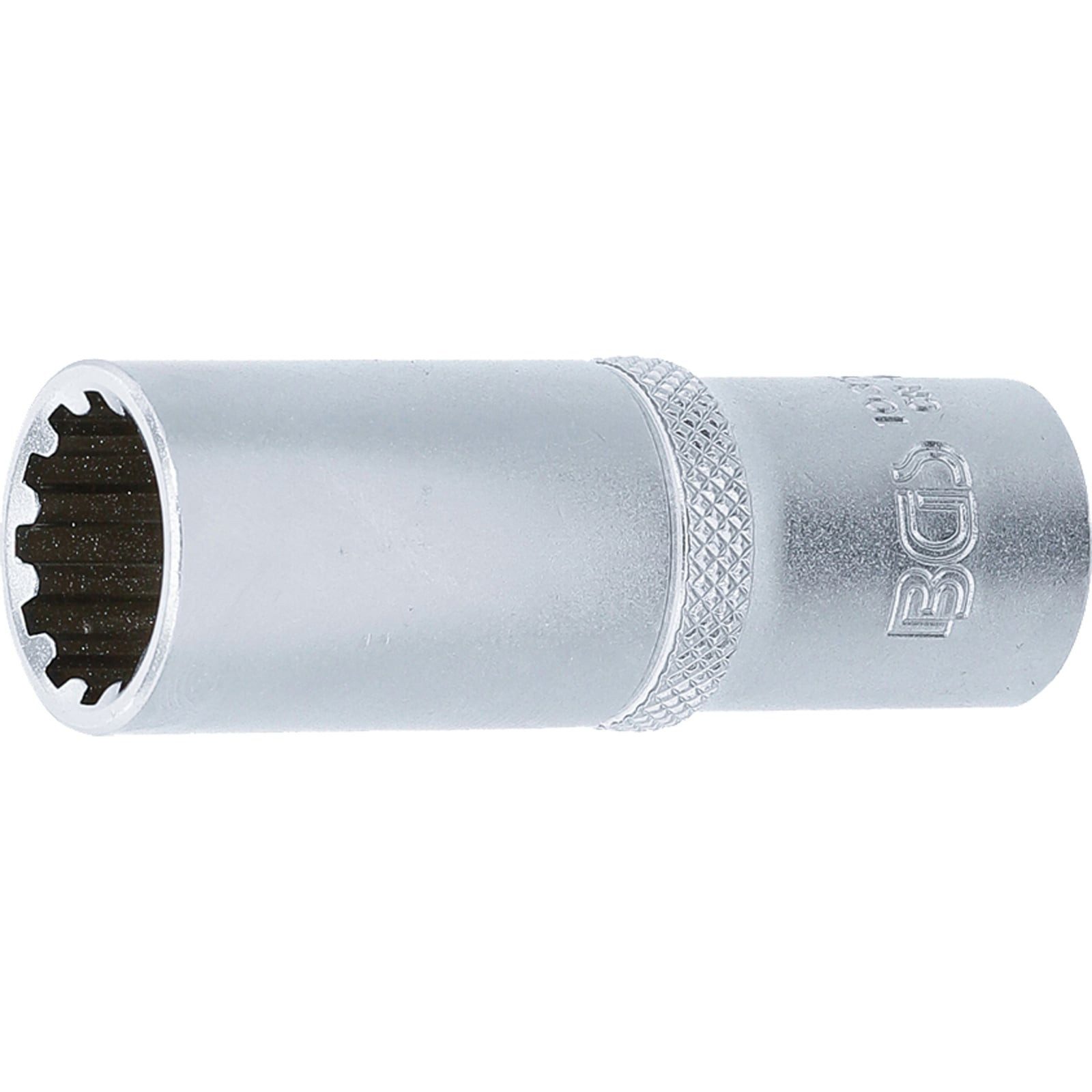 BGS Stecknuss BGS Steckschlüssel-Einsatz Gear Lock tief Antrieb Innenvierkant 10 mm