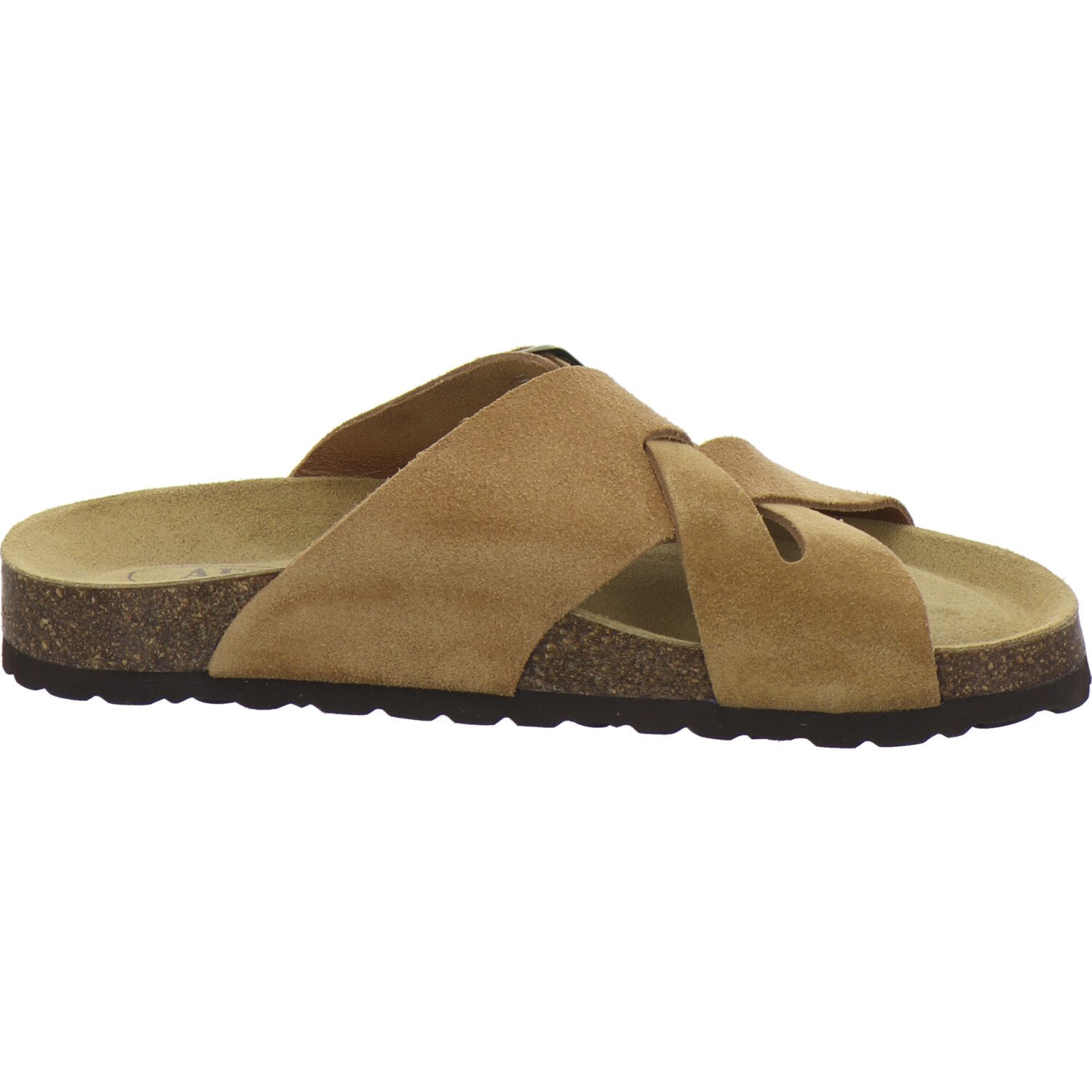 AFS-Schuhe 314284 Kralle Pantolette für Herren mit Fußbett, bequeme Sandalen aus Leder