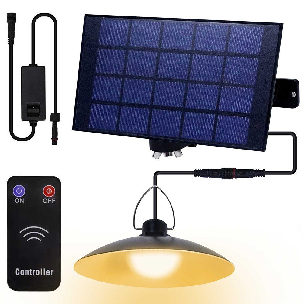 Rosnek LED Außen-Deckenleuchte 1/2/3/4 Kopf, Solar, günstig online kaufen