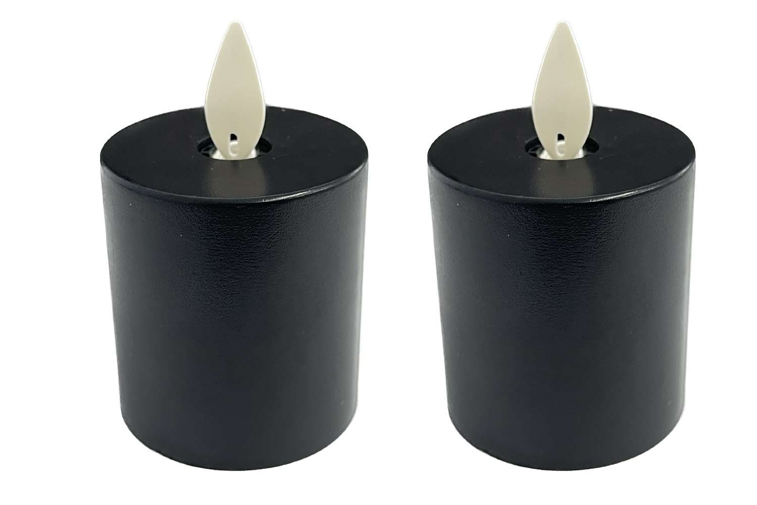 Coen Bakker Deco BV LED-Kerze Votive Candles (Set, 2-tlg), schwarz beweglic günstig online kaufen