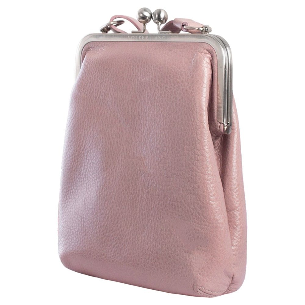 VOLKER LANG Schultertasche LOLA  Elegante Damen Bügeltasche aus italienisch günstig online kaufen