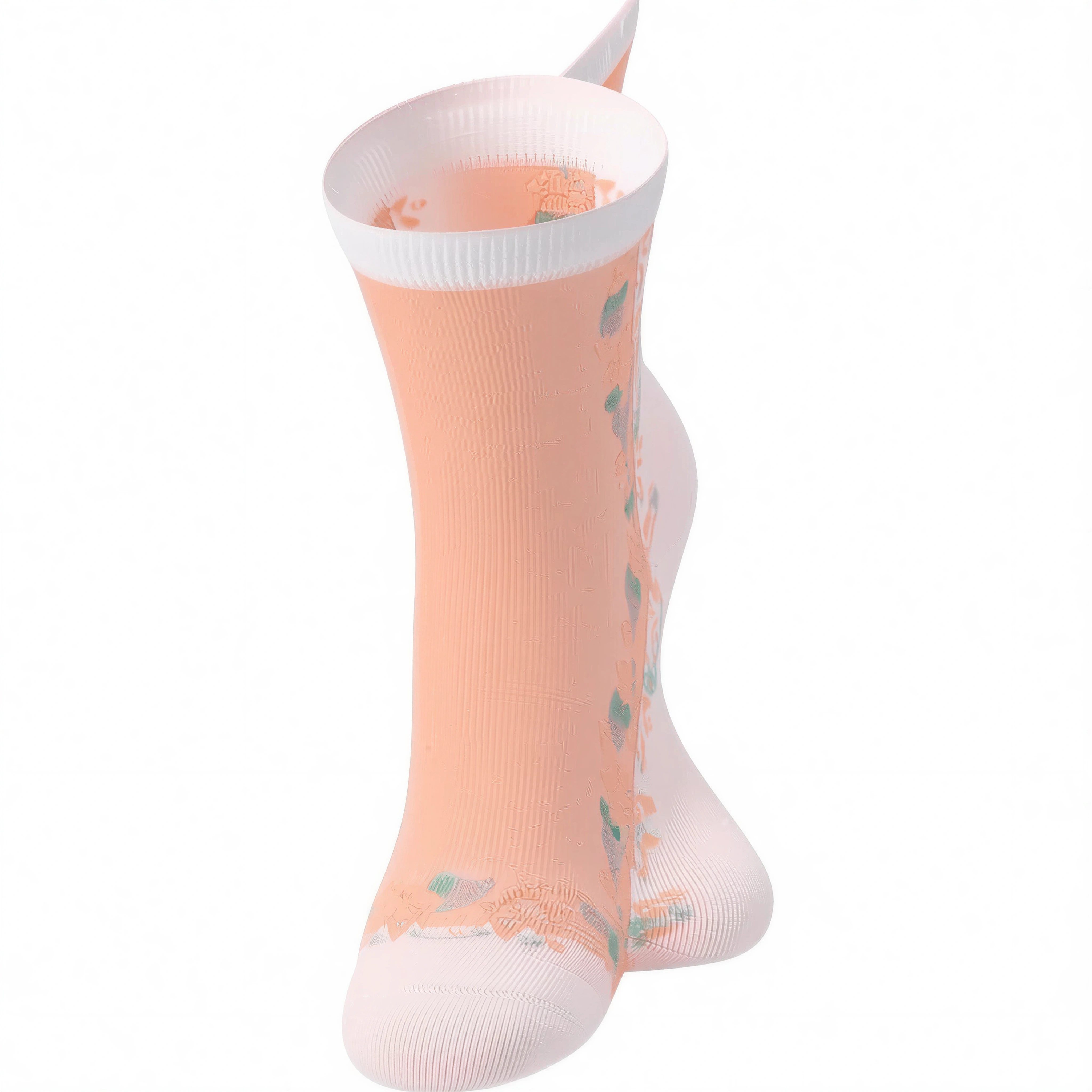Tamaris Kurzsocken Damen mit Blumendesign (Packung, 1-Paar) verführerisch