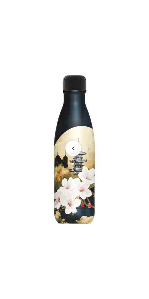Izy Trinkflasche IZY Thermosflasche Golden Blossom