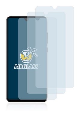 BROTECT flexible Panzerglasfolie für Huawei Mate 20, Displayschutzglas, 3 Stück, Schutzglas Glasfolie klar