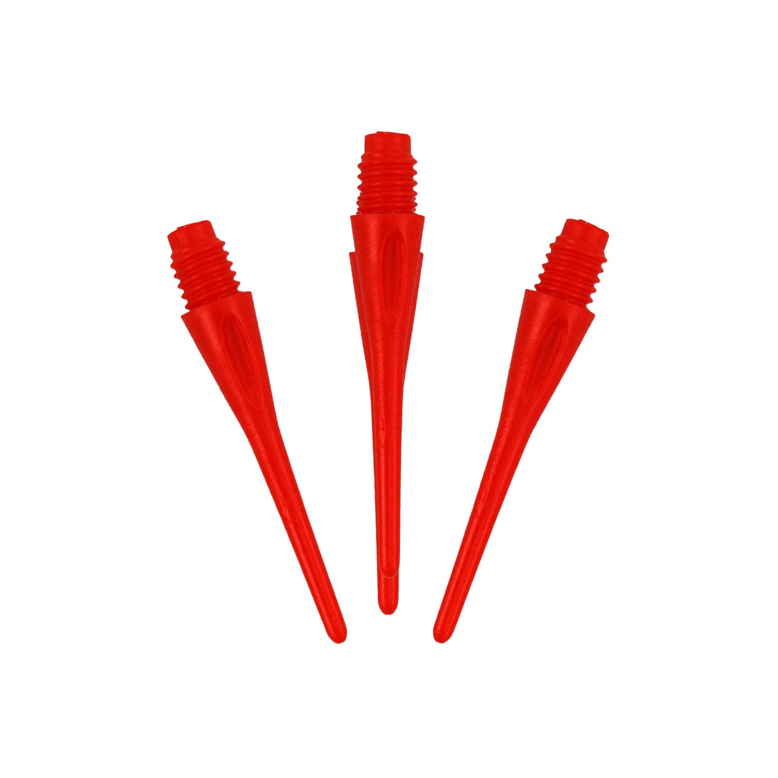 Best Sporting Dartpfeil Dartpfeil Spitzen Nylon, 100 Stück, schwarz, weiß oder rot