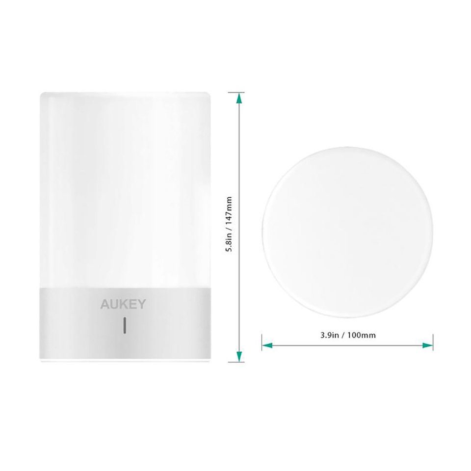 AUKEY Tischleuchte LT-ST21, Wiederaufladbar