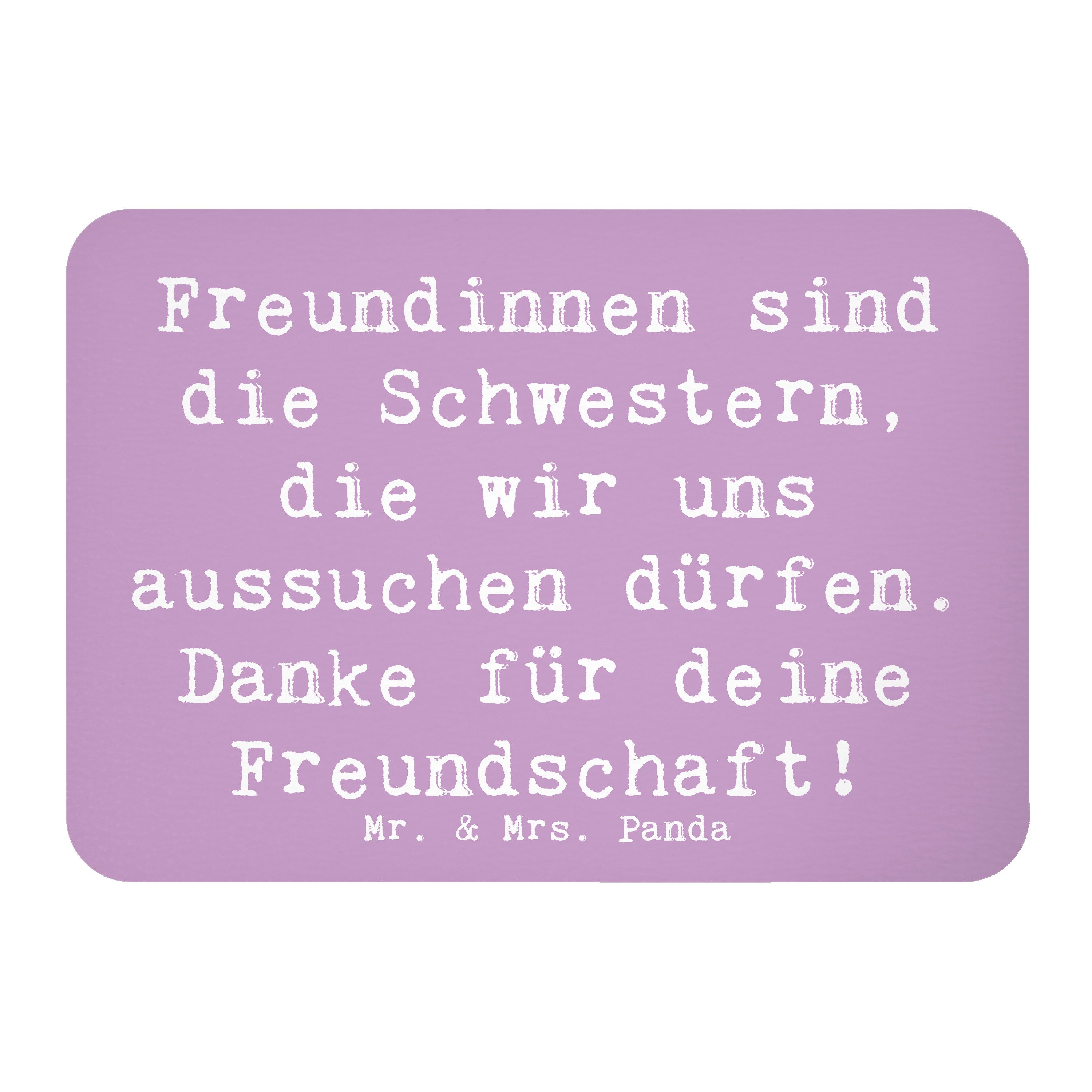 Magnet Spruch Freundinnen Schwestern - Lavendeltraum - Geschenk, Nähe, Kühls