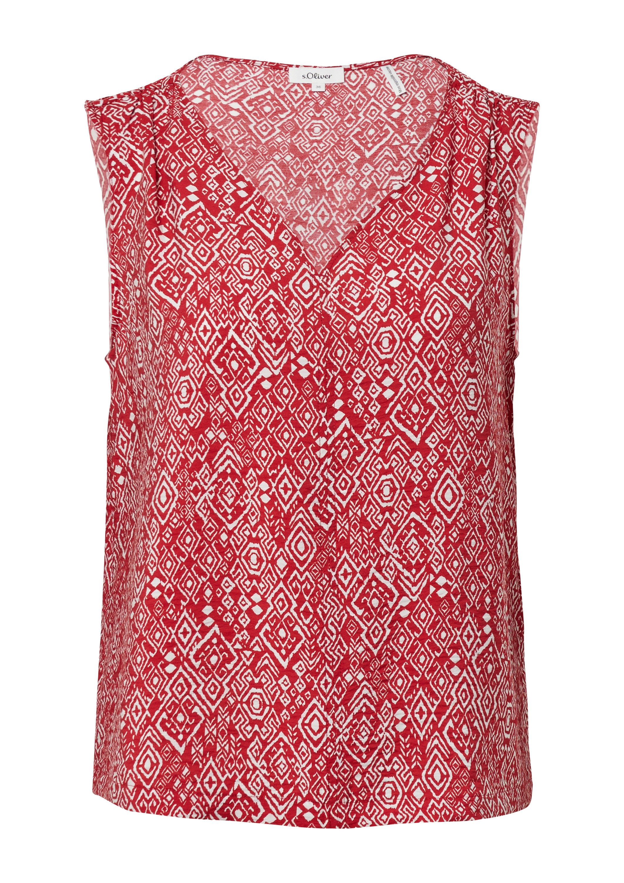 s.Oliver Blusentop Bluse (1-tlg) günstig online kaufen