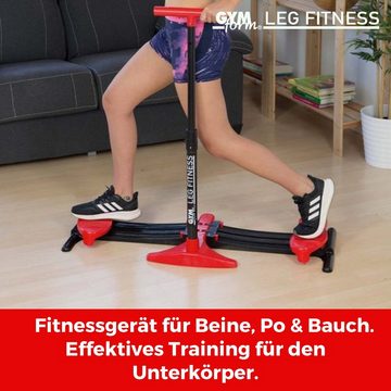 Gymform® Multitrainer Leg Fitness Beckenbodentrainer, klappbar für zuhause - Trainer für Bauch, Beine & Po