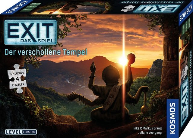 Image of EXIT - Das Spiel + Puzzle - Der verschollene Tempel - Level Einsteiger