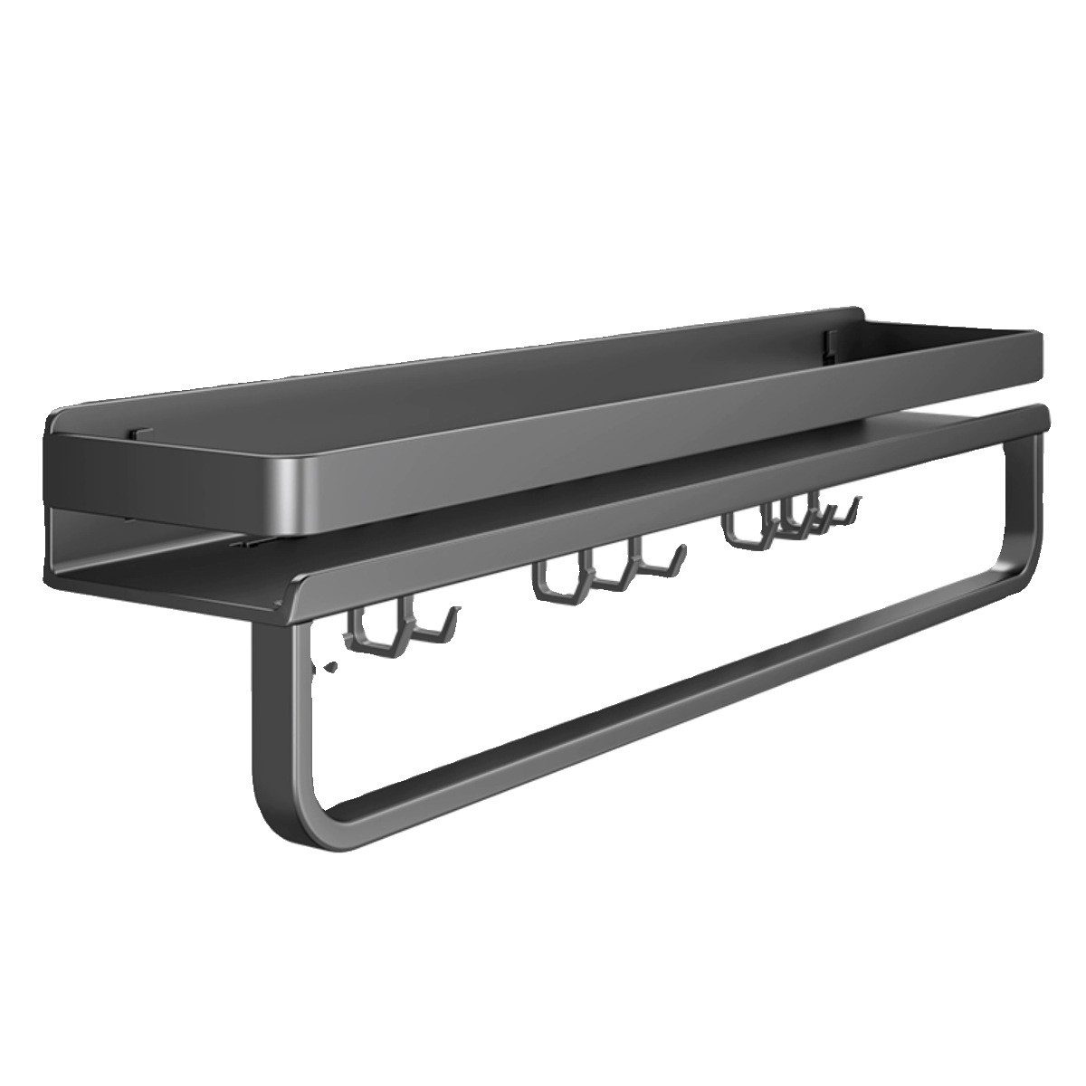 PODOFO Gewürzregal Gewürzregal Wand ohne Bohren Mit küchenrollenhalter und günstig online kaufen