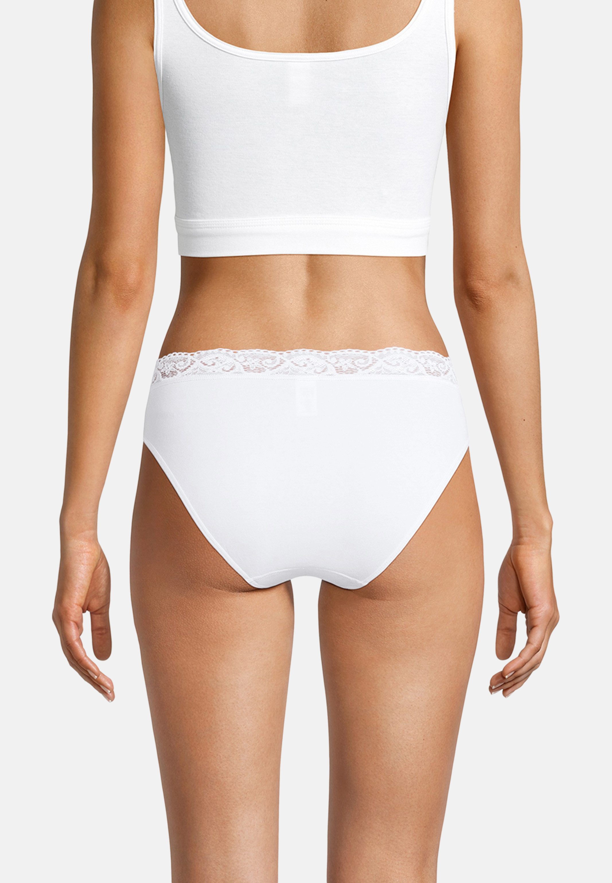 Nina Von C. Jazz-Pants Slips 3er Pack Slipboutique (Spar-Set, 3-St) Jazz Pants - Baumwolle - Mit Spitzen-Details, Perfekte Passform – Bild 3 von 5